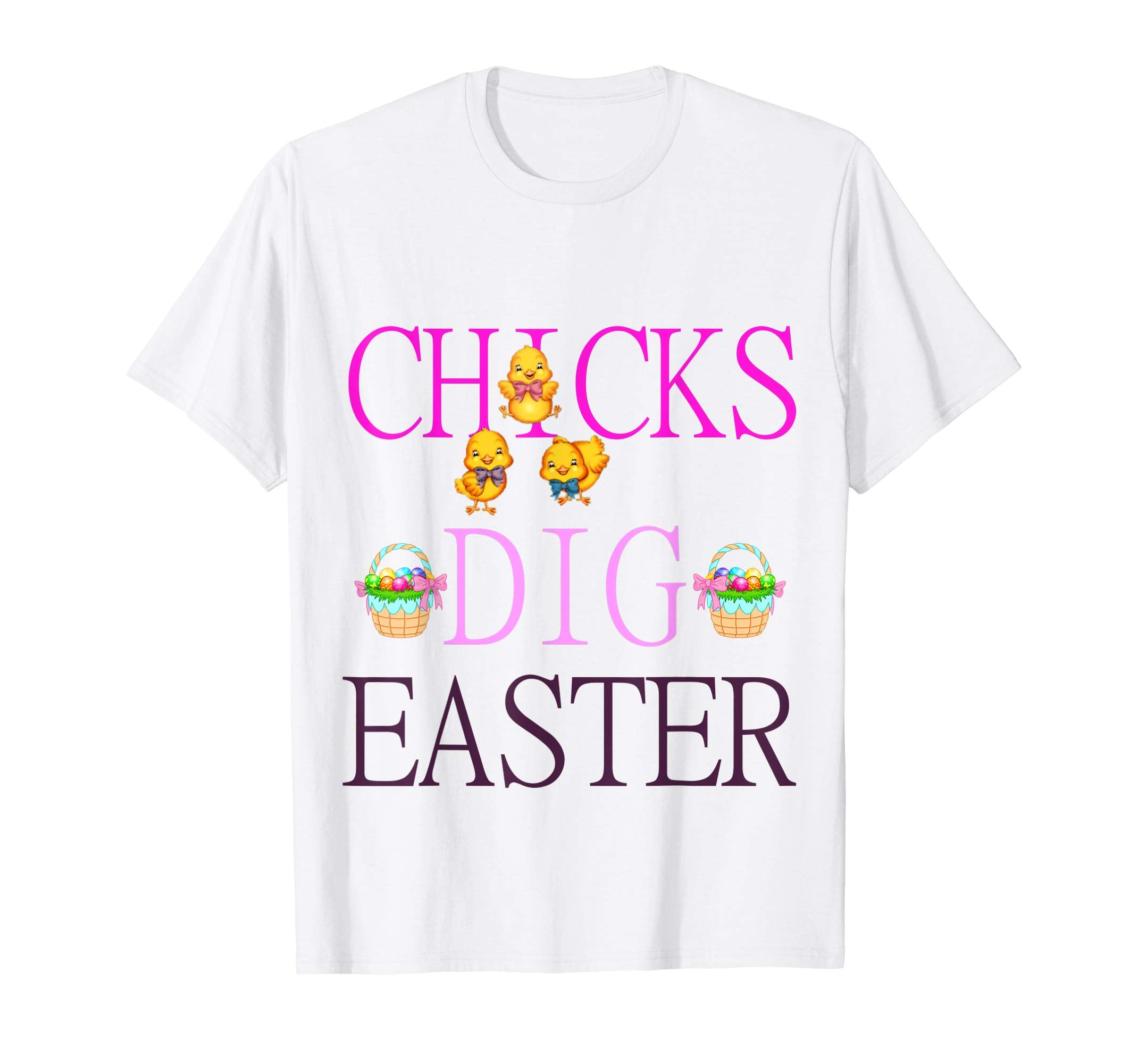 Chicks Dig Easter Tshirt | Funny Easter Egg Tee