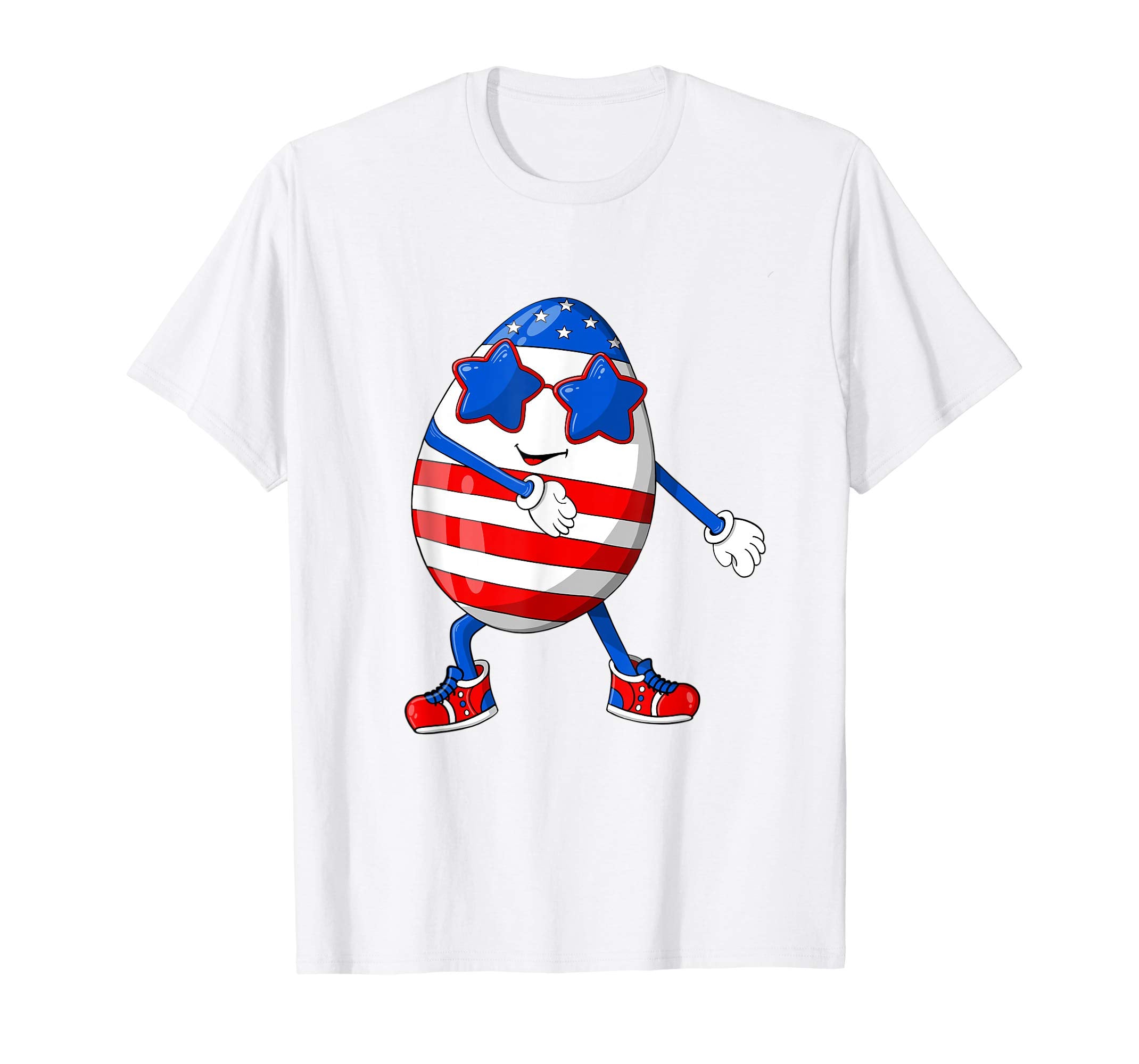 Easter Egg Shirt American flag Floss Like a boss Easter Gift
