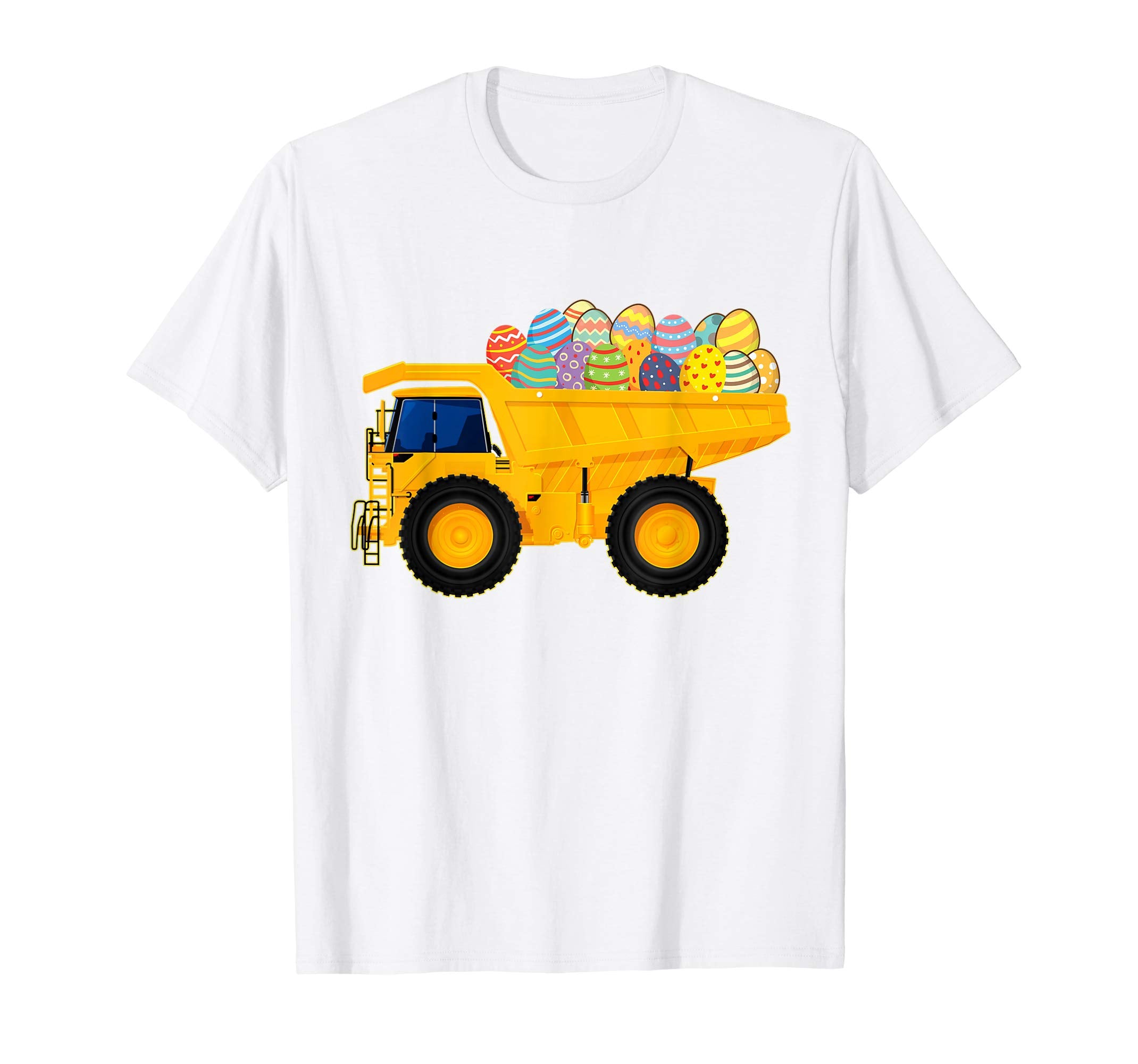 Digging Into Easter Day Egg Easter Dump Truck Lover Shirt