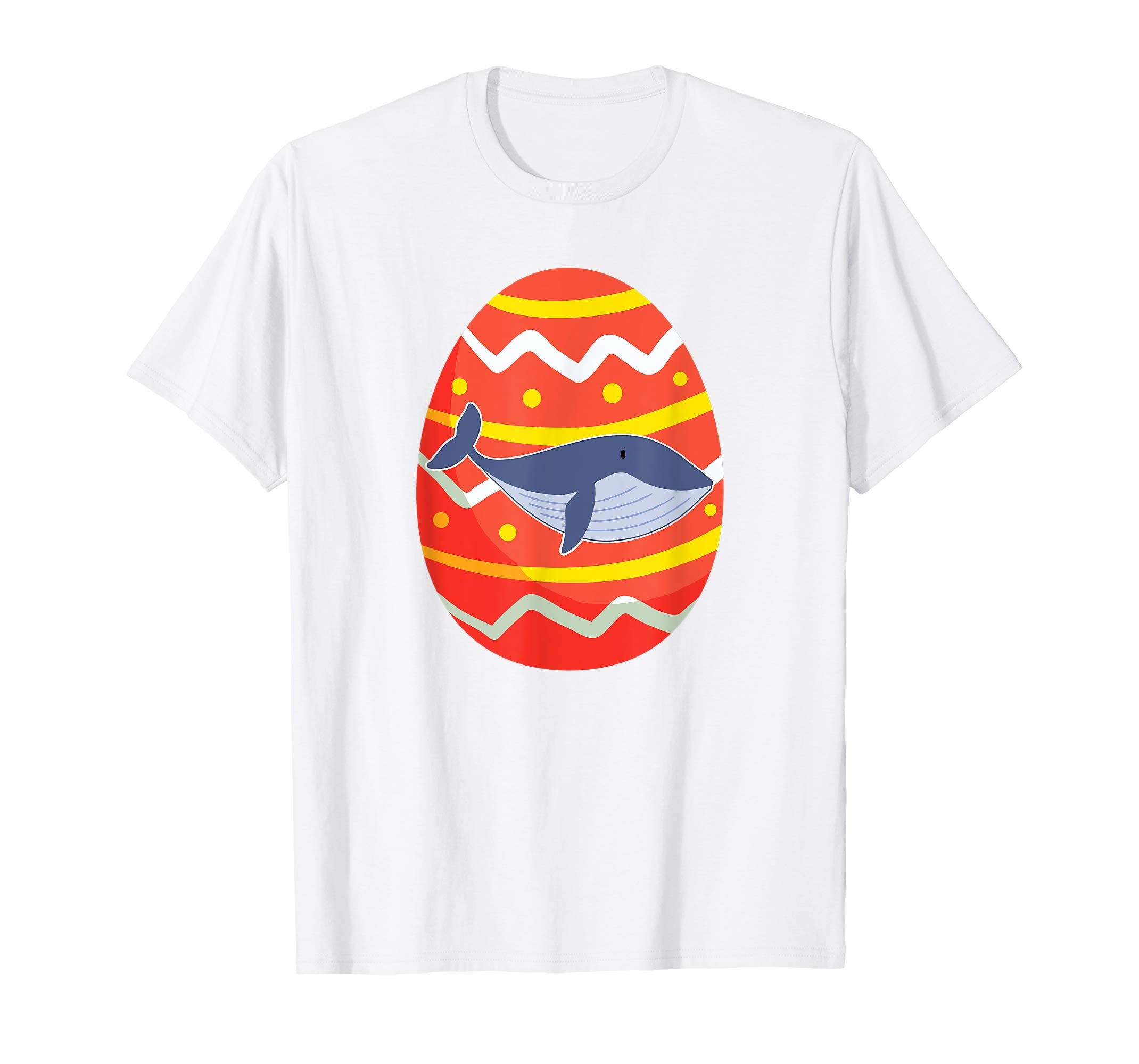 Whale Easter Egg Funny T-Shirt Gifts for Kids Boys Girls
