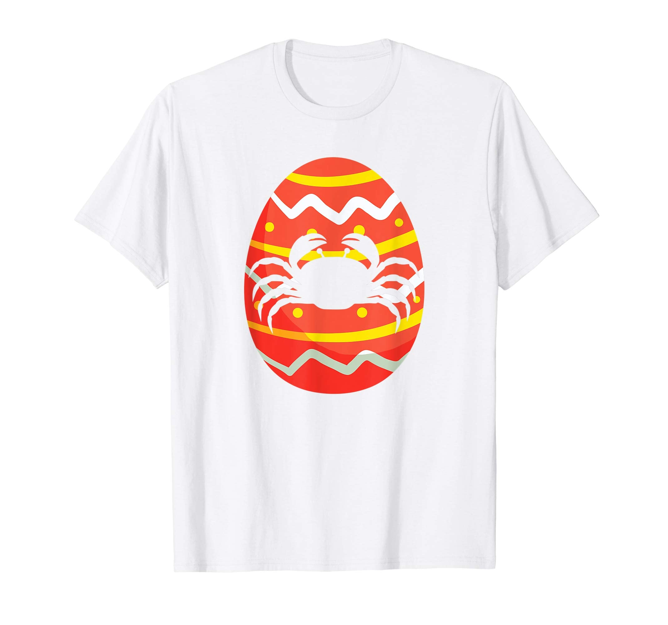 Happy Crab Easter Egg Bunny T-Shirt for Kids Boys Girls