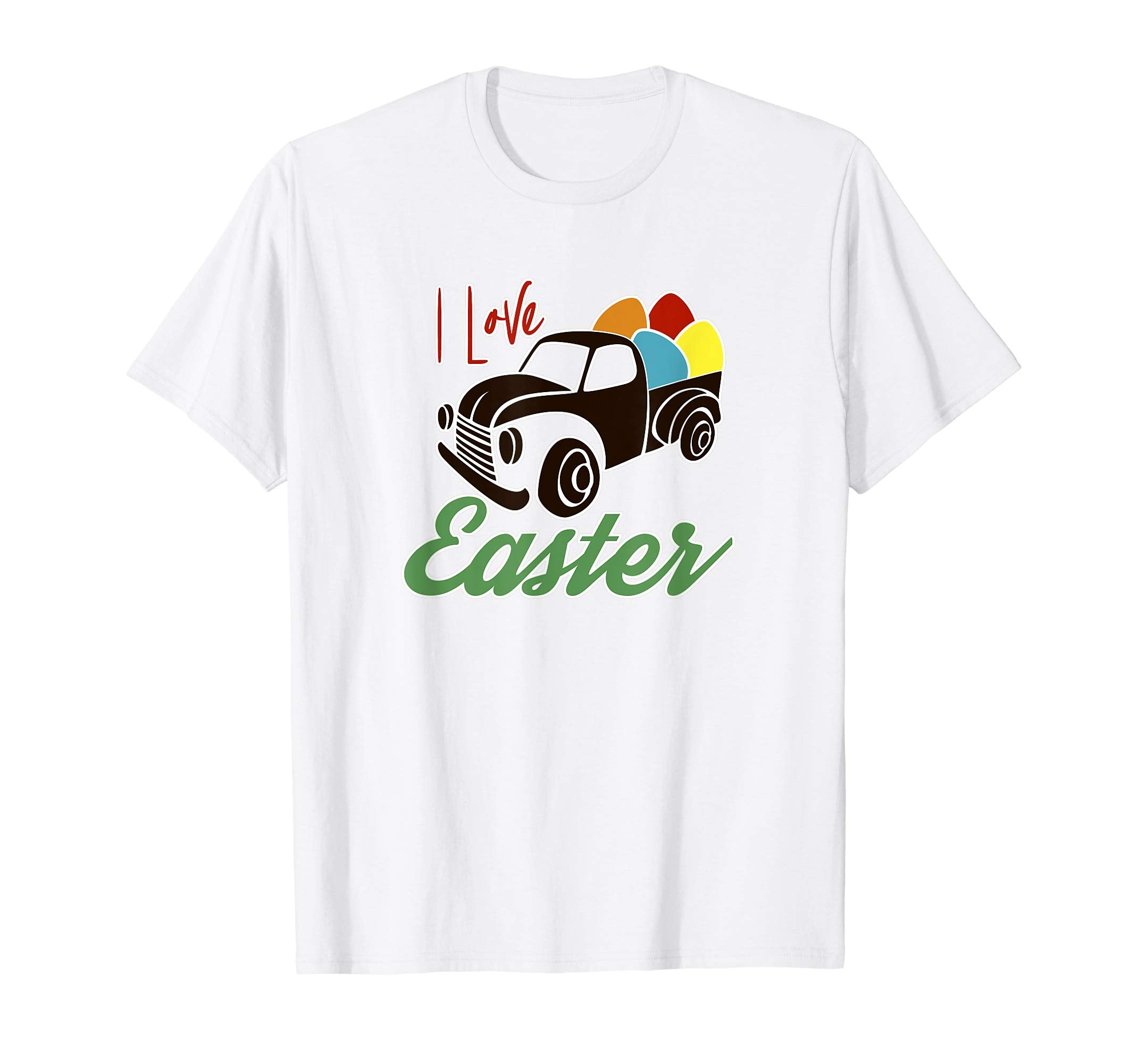 Happy Easter Truck T-shirt