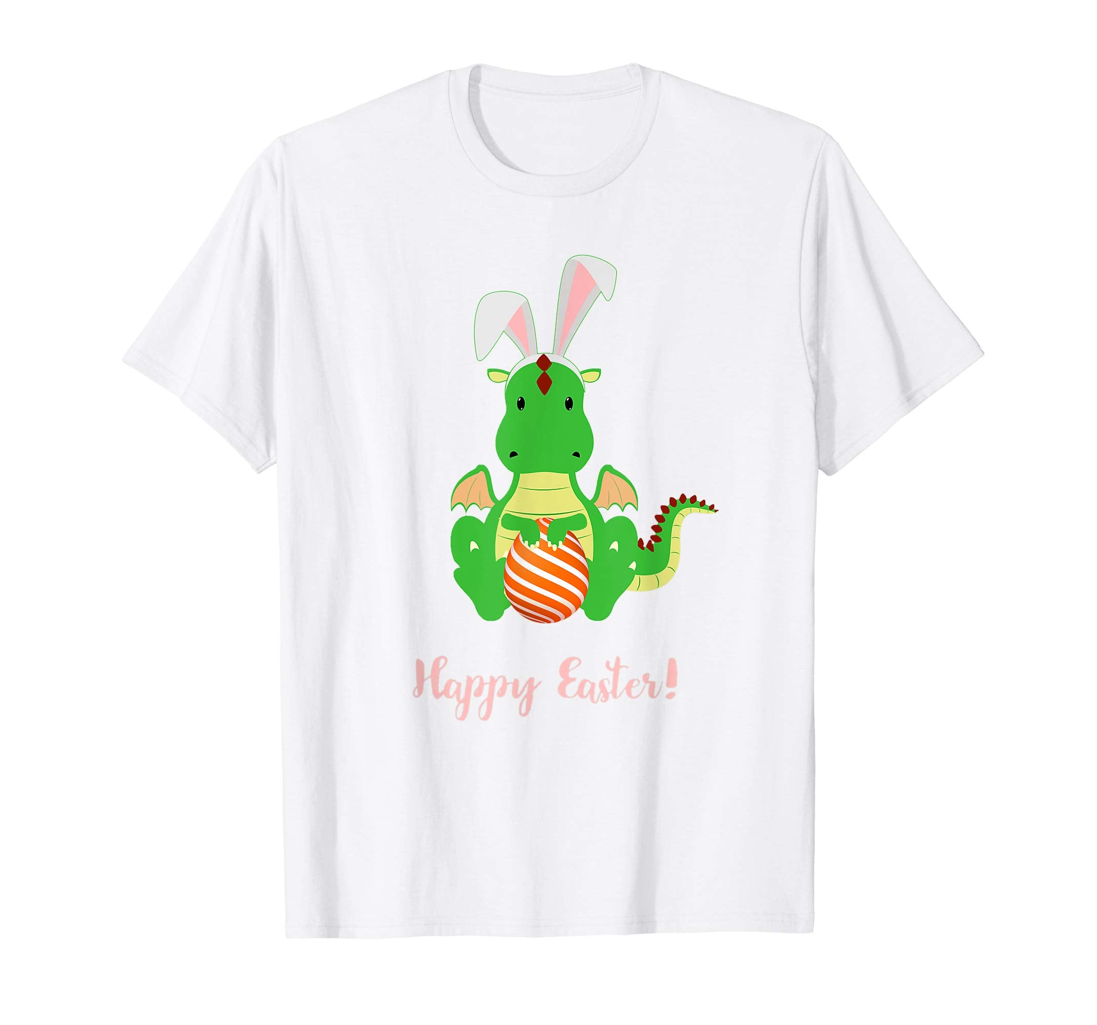 Funny Happy Easter Cute Dragon Bunny T Shirt