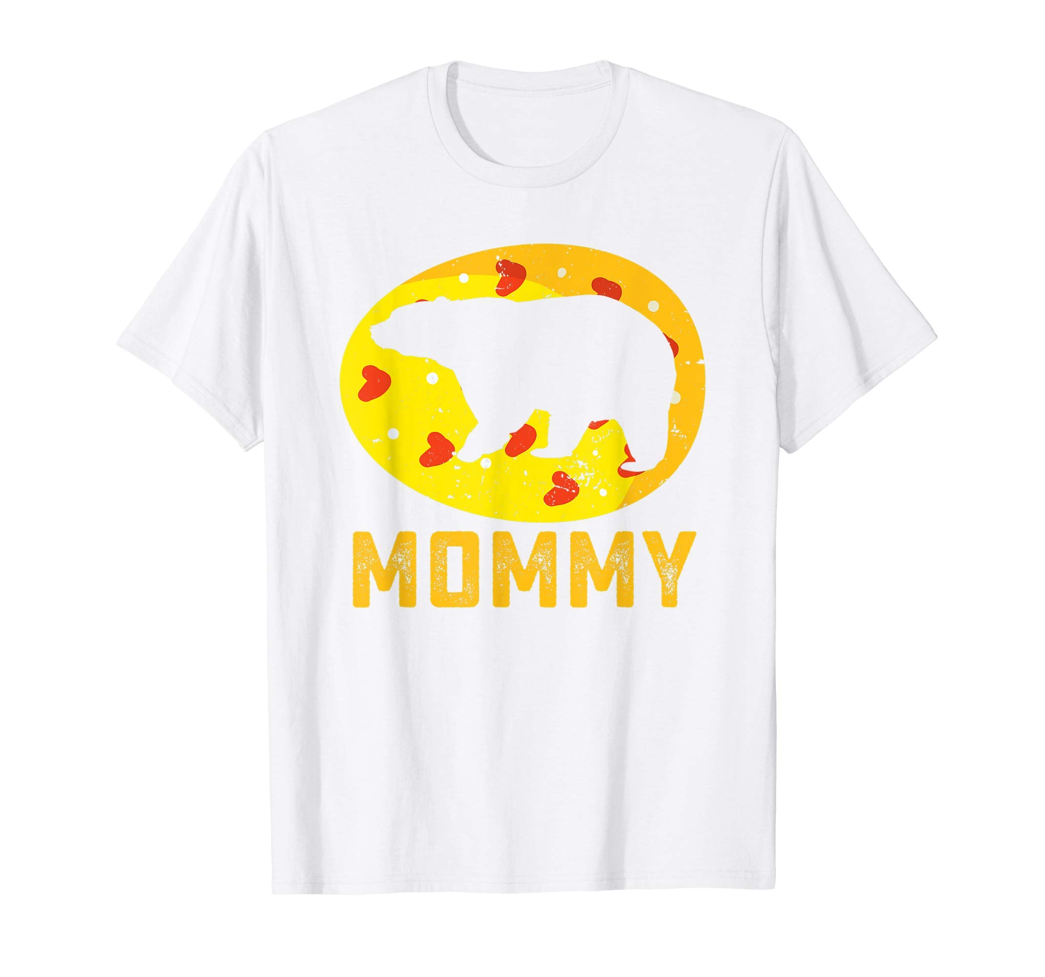 Cute Mommy Bear Easter Eggs T-Shirt Gifts for Mom Women