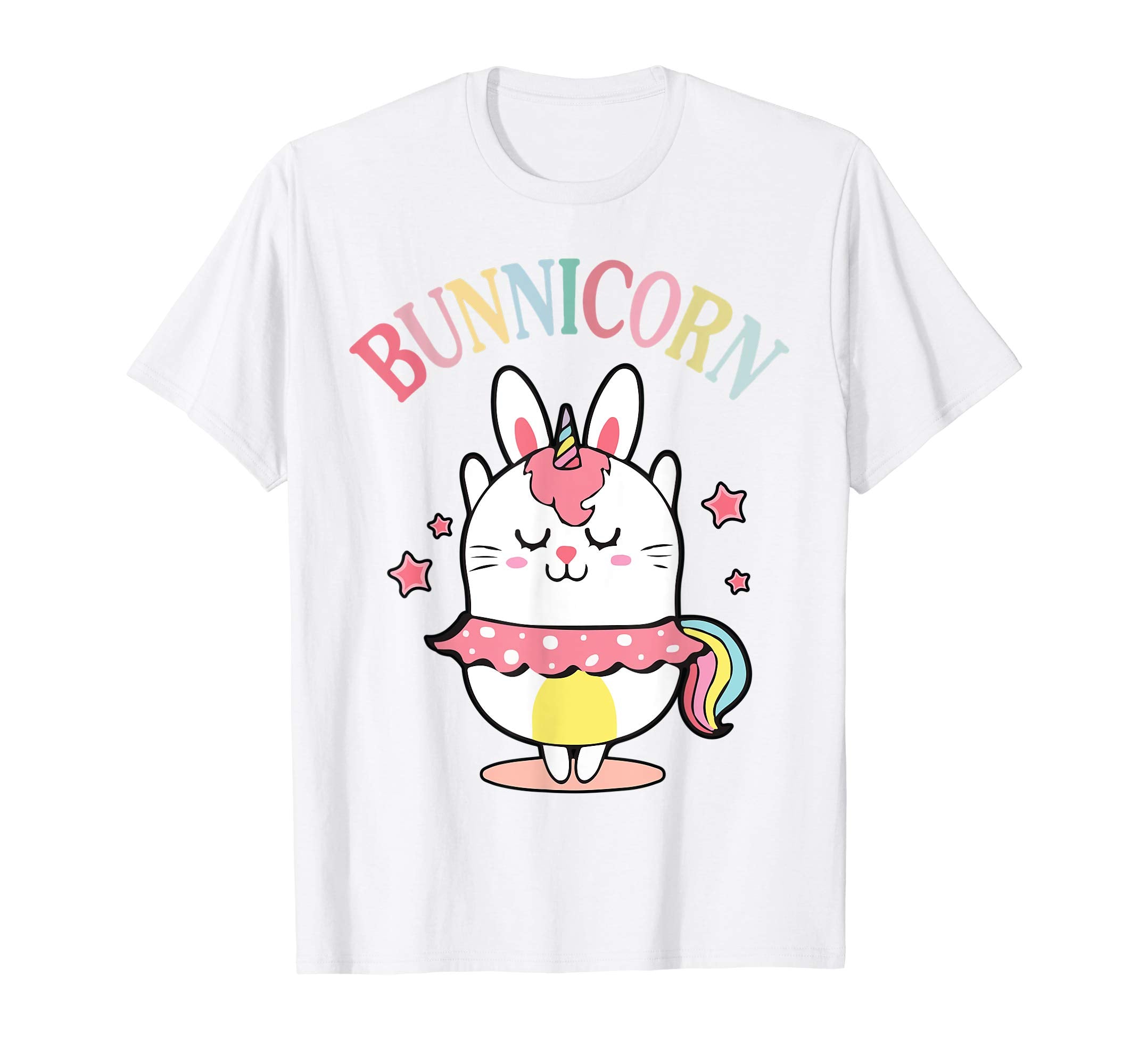 Cute Bunny Unicorn Face Happy Easter Day Shirt Bunnicorn