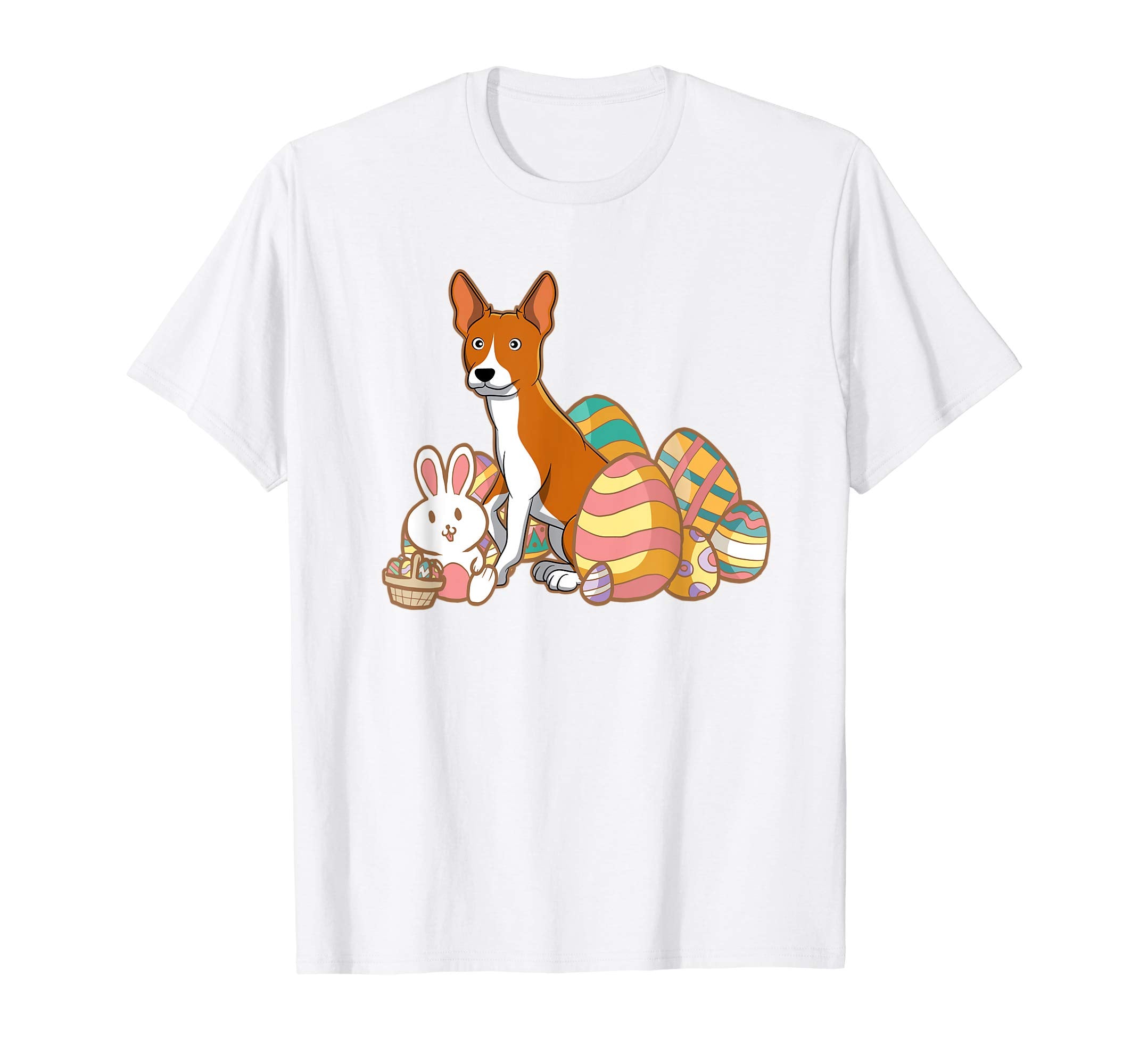 Easter Basenji Dog T-Shirt Gift