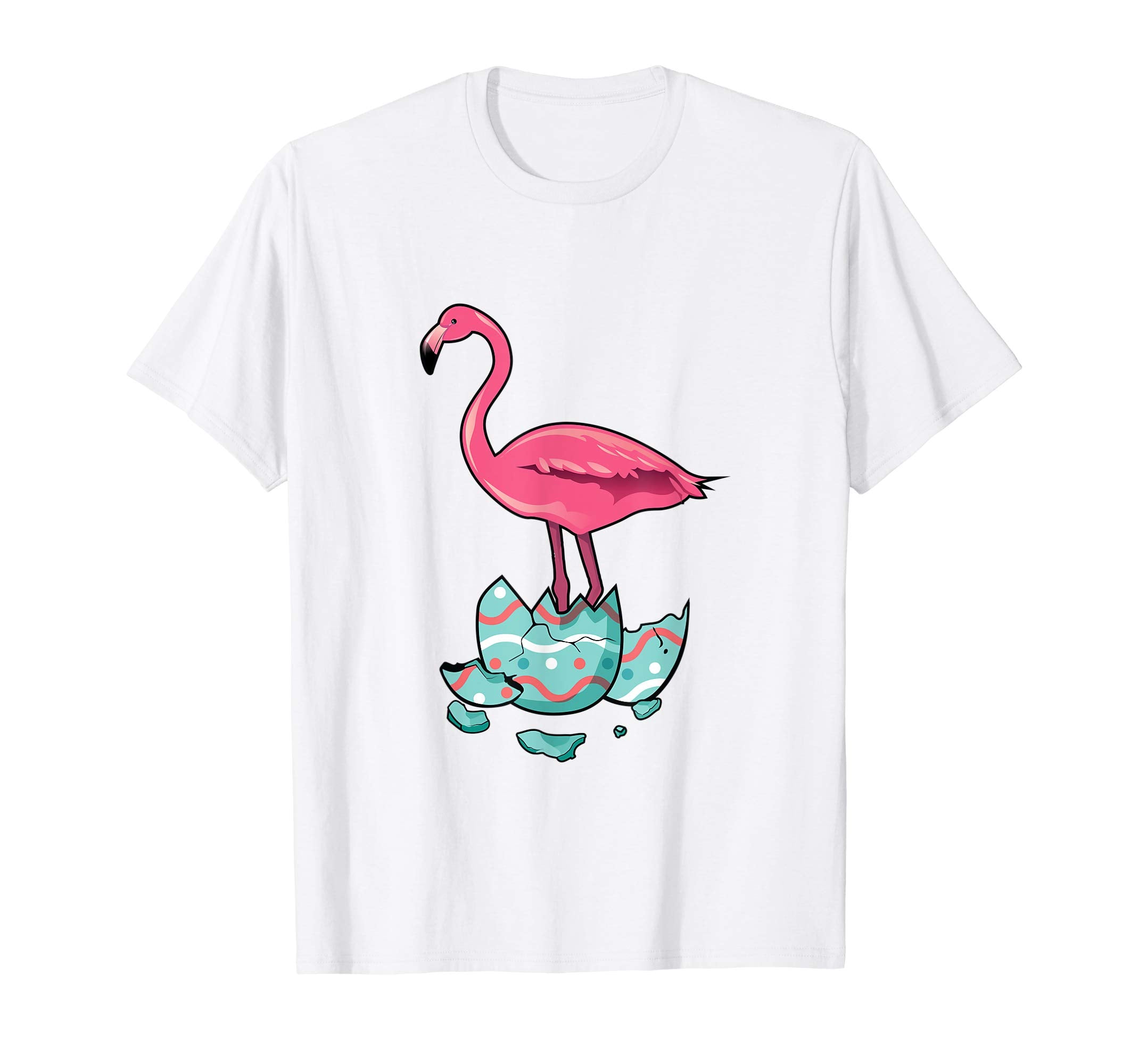 Pink Flamingo Easter Egg Hunt T-Shirt