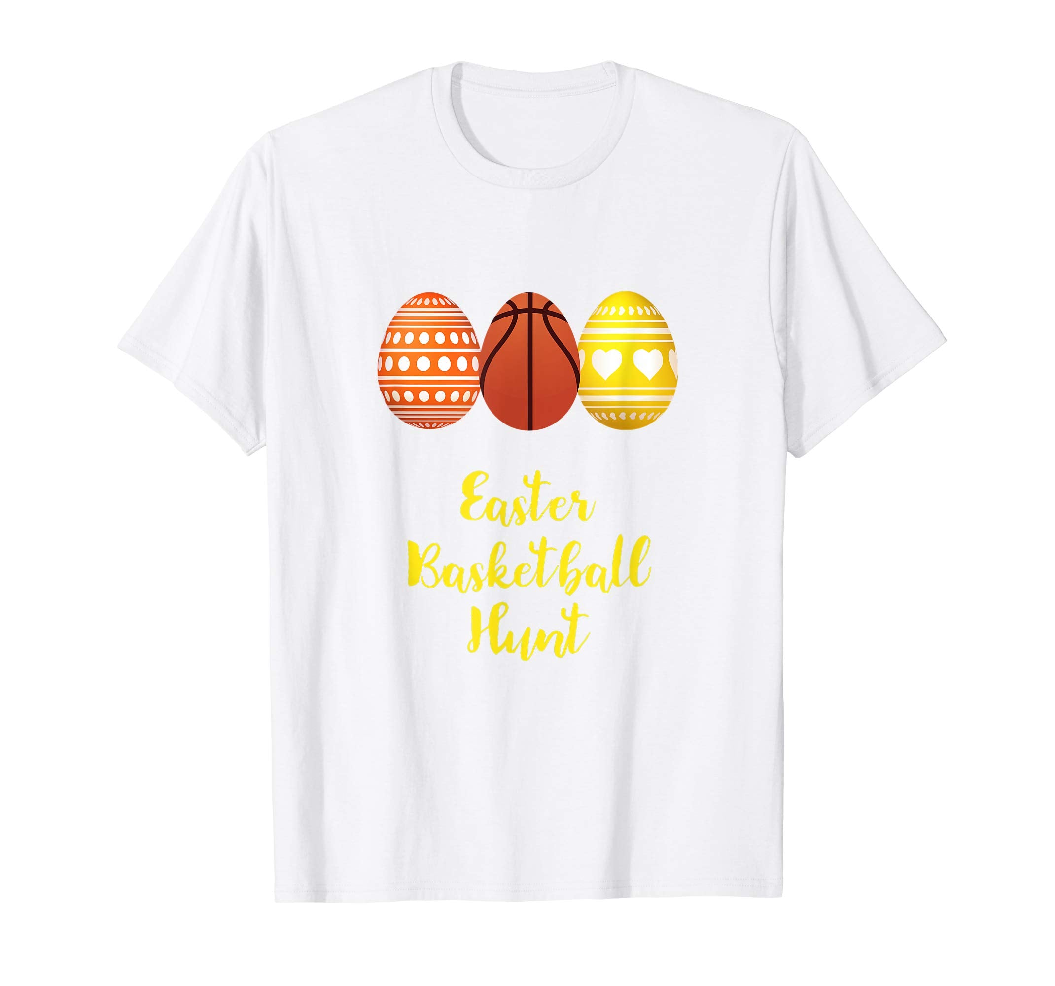 Funny Happy Easter Basketball Hunt T Shirt