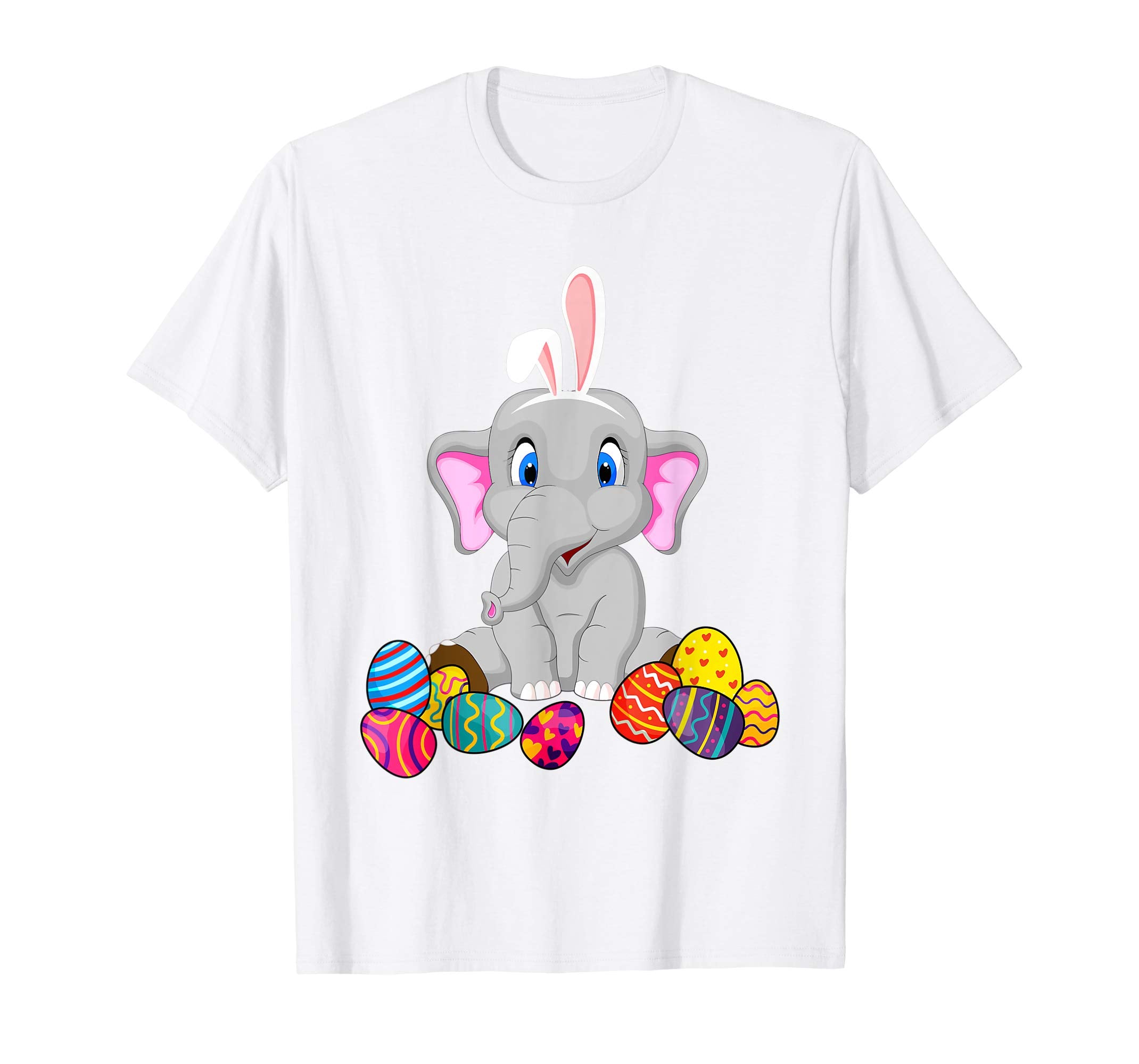Elephant Bunny Ear With Egg Easter Easter Day Shirt