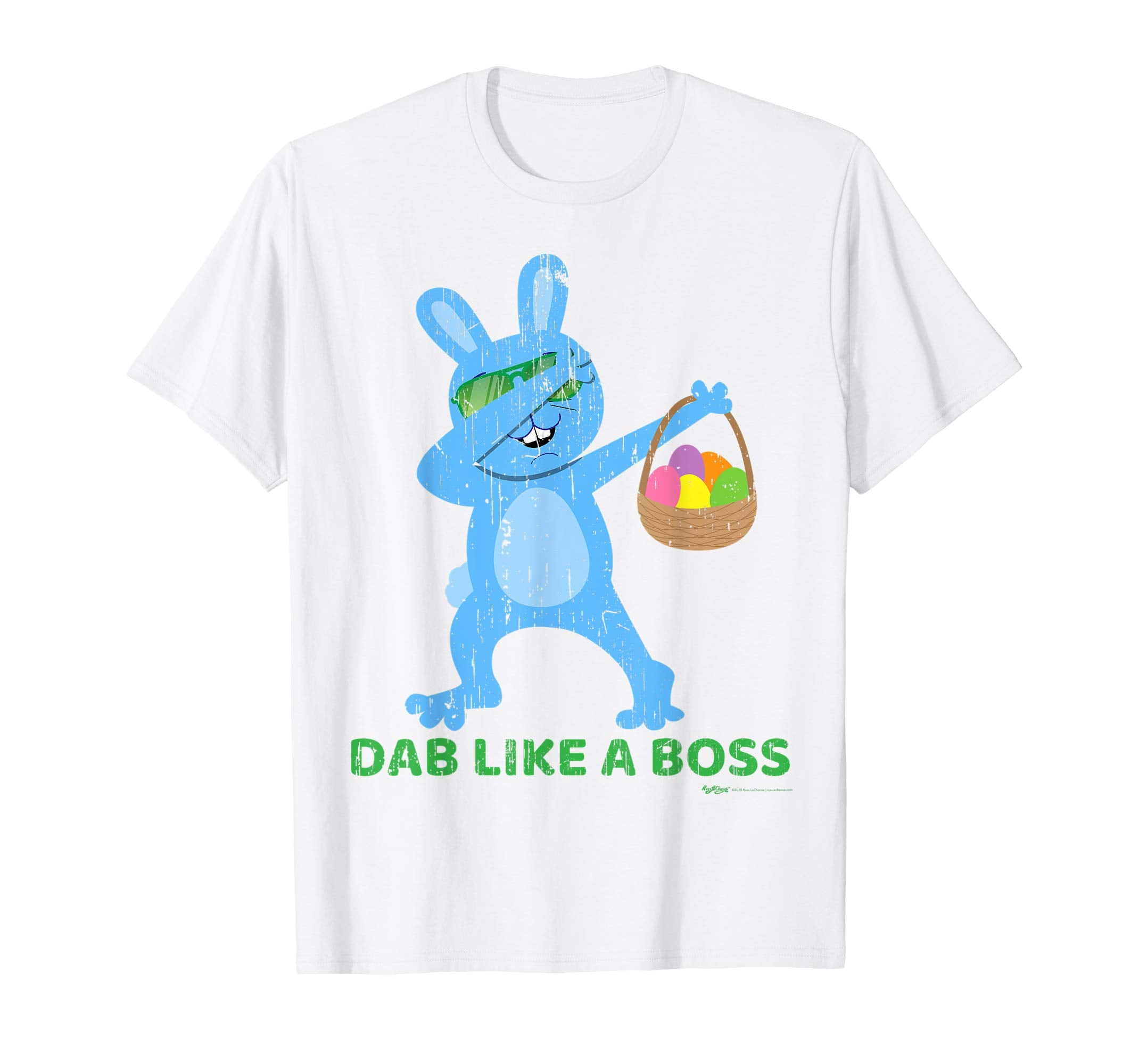 Vintage Dab Like A Boss Easter Bunny Dance T Shirt