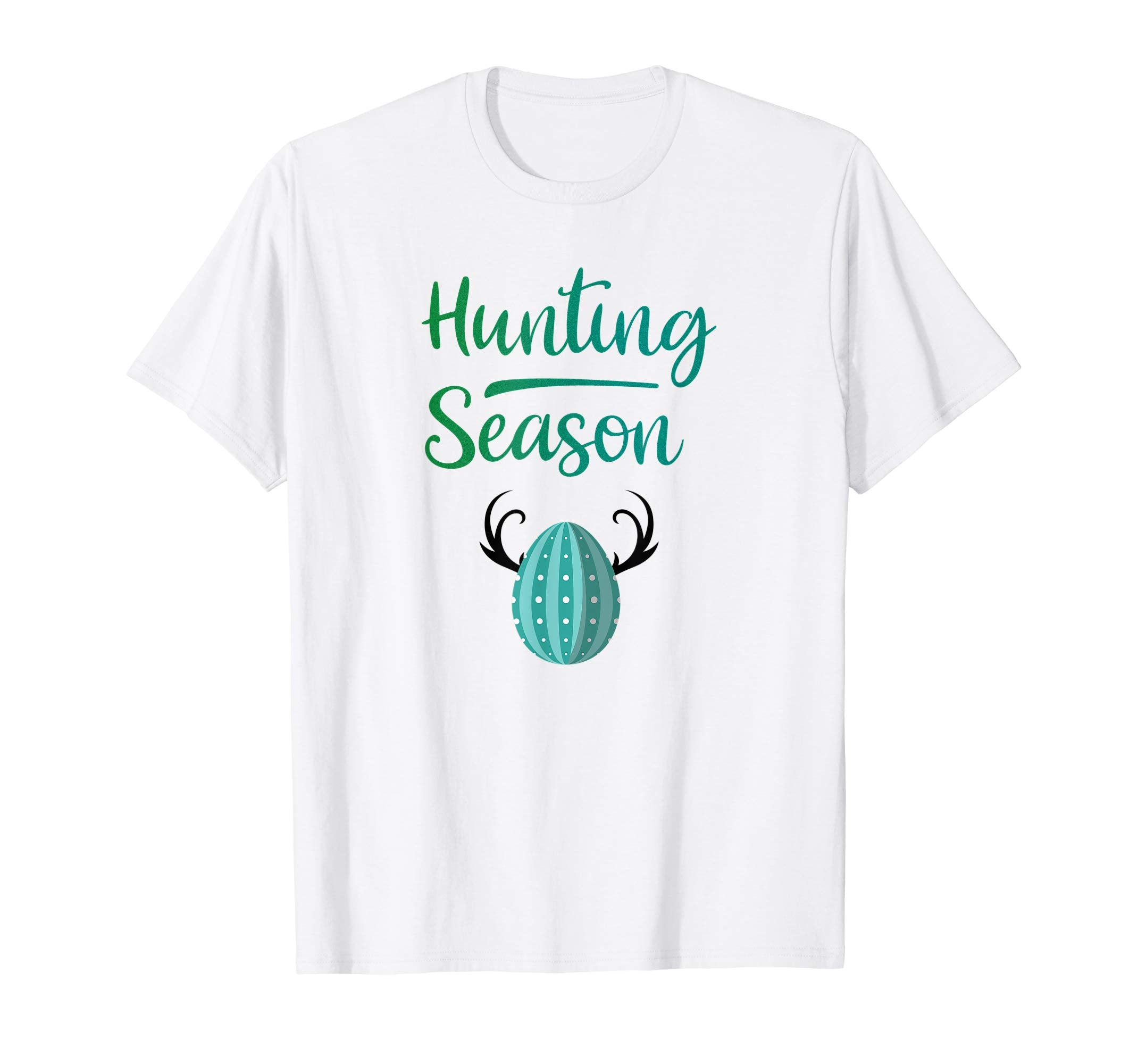 Hunting Season Easter Rabbit Eggs Cute Bunny Shirt