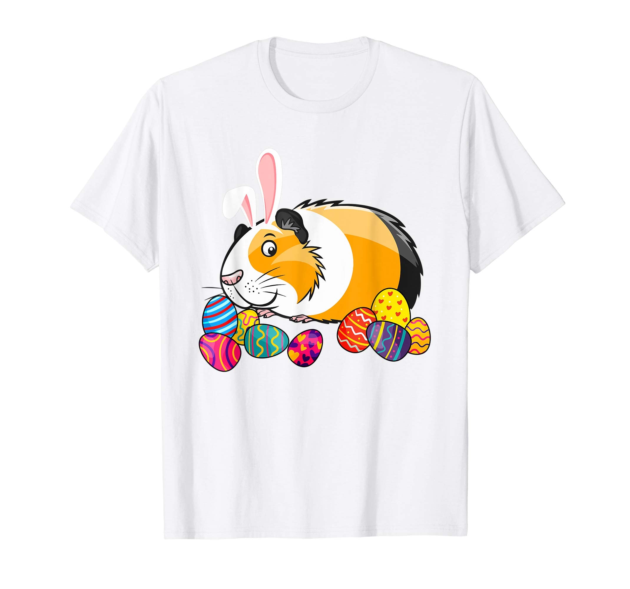 Guinea Pig Bunny Ear With Egg Easter Easter Day Shirt