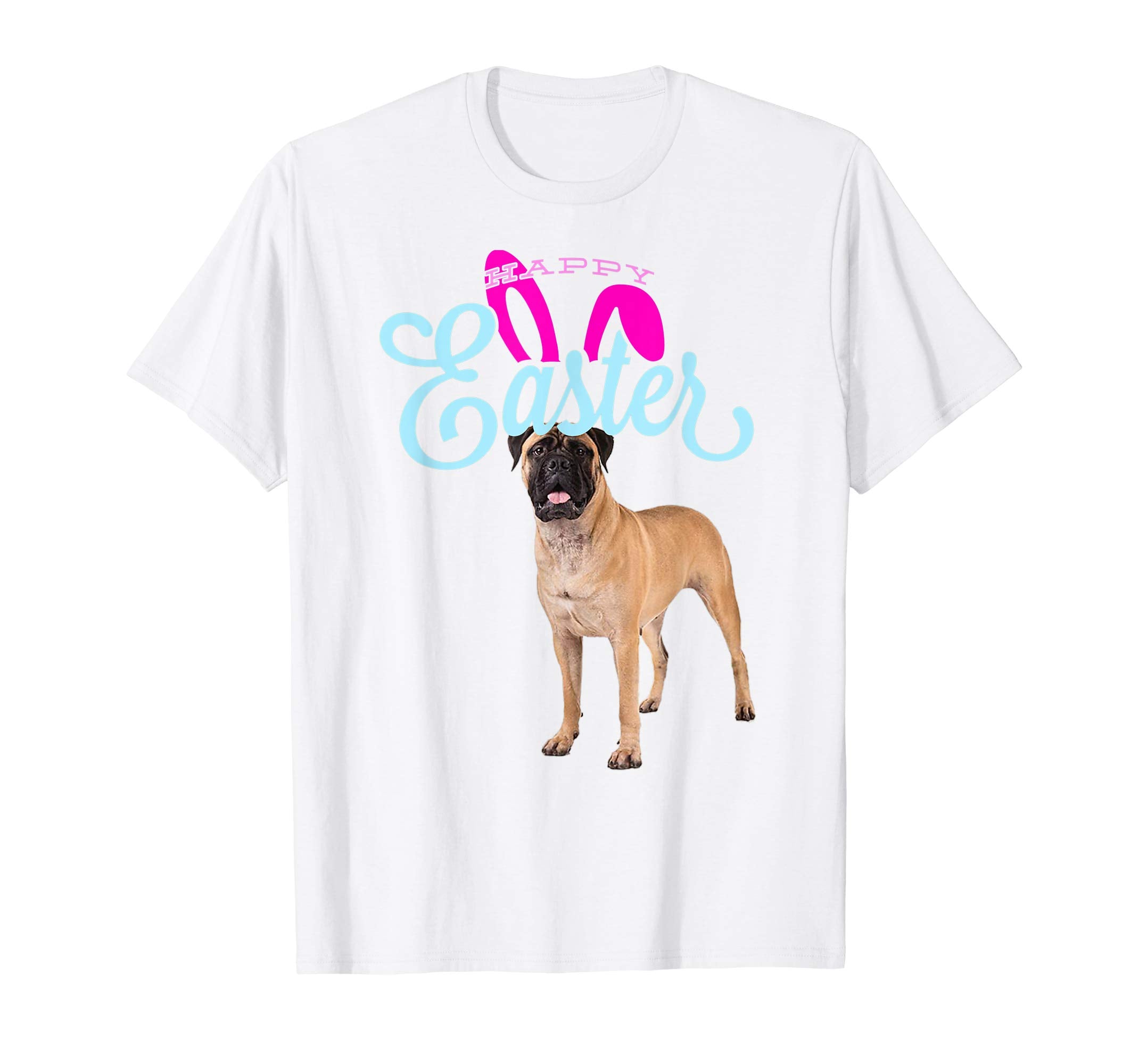 Easter Bunny Bullmastiff Shirt Dog Men Women Gift Easter Day