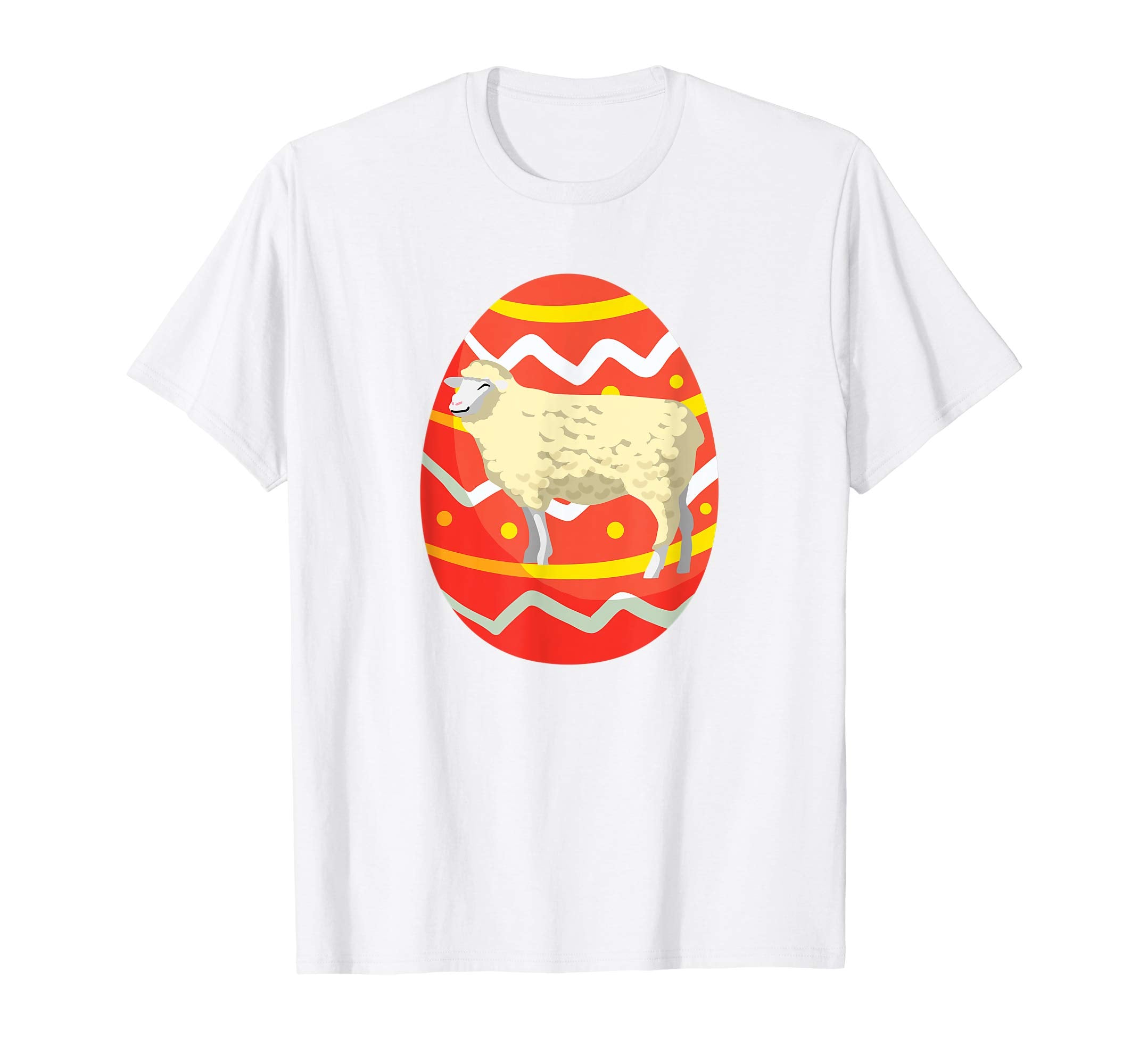 Funny Sheep Easter Eggs T-Shirt Gifts for Kids Boys Girls