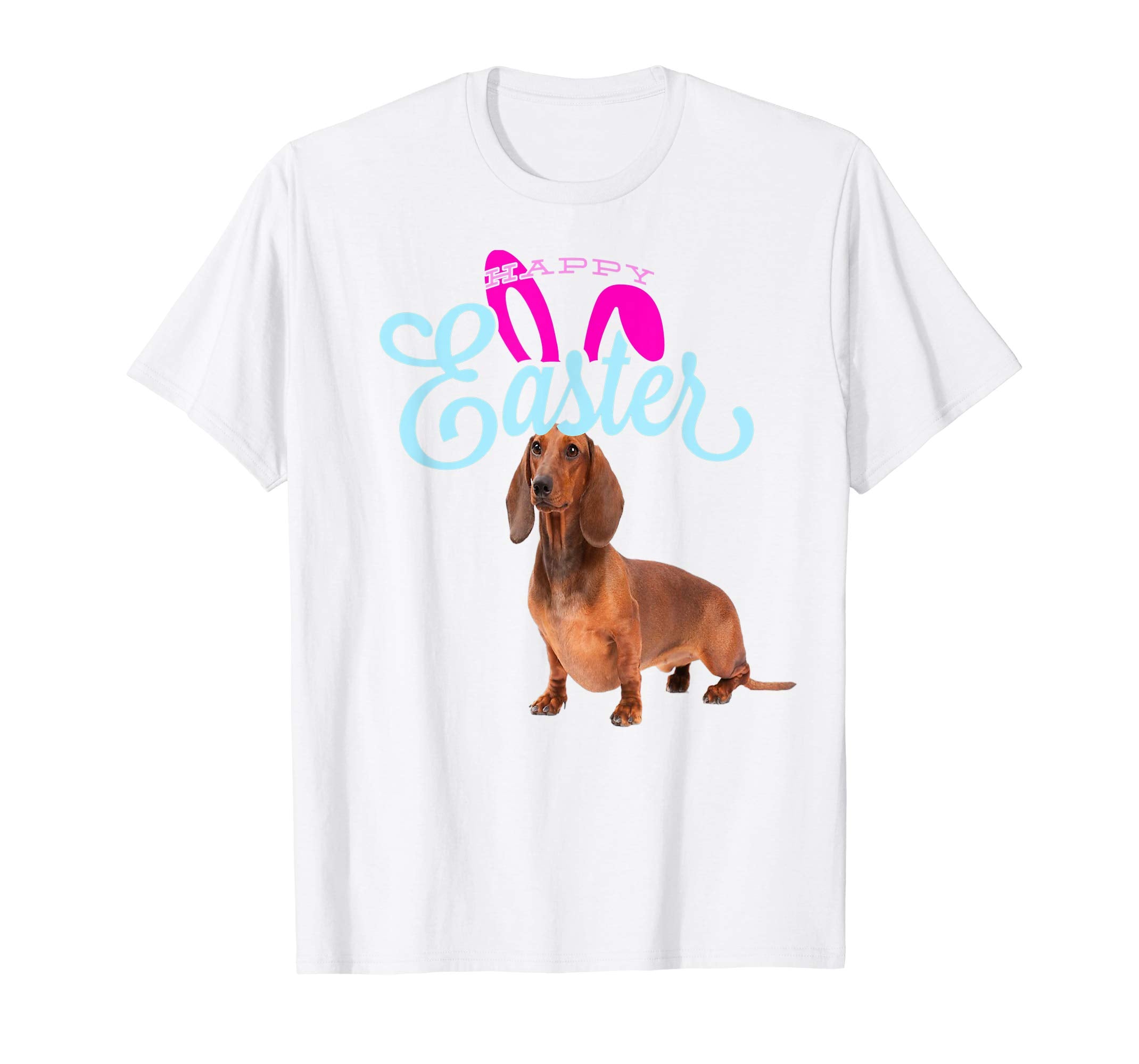 Easter Bunny Dachshund Tshirt Dog Men Women Gift Easter Day