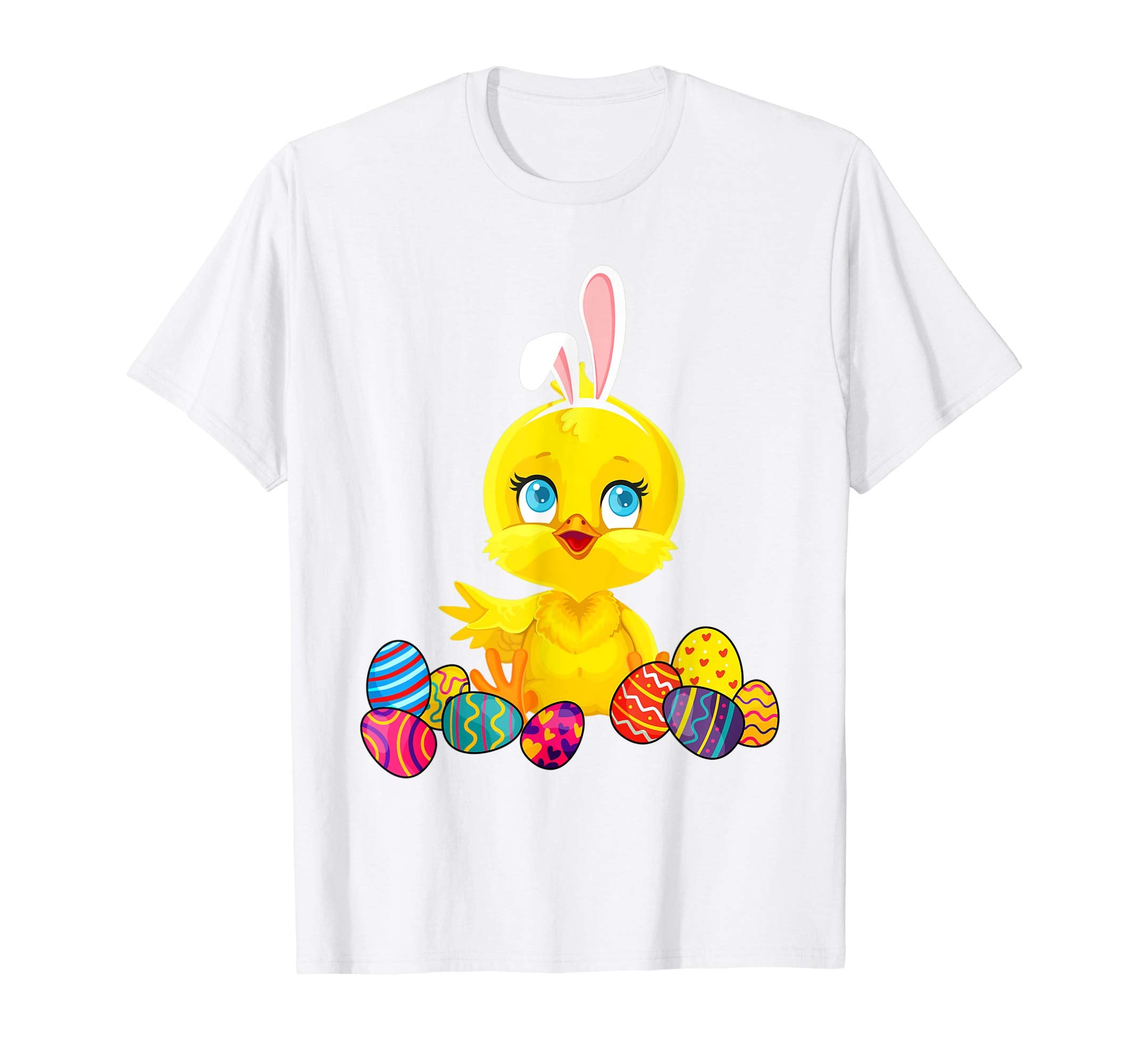 Chicken Bunny Ear With Egg Easter Easter Day Shirt