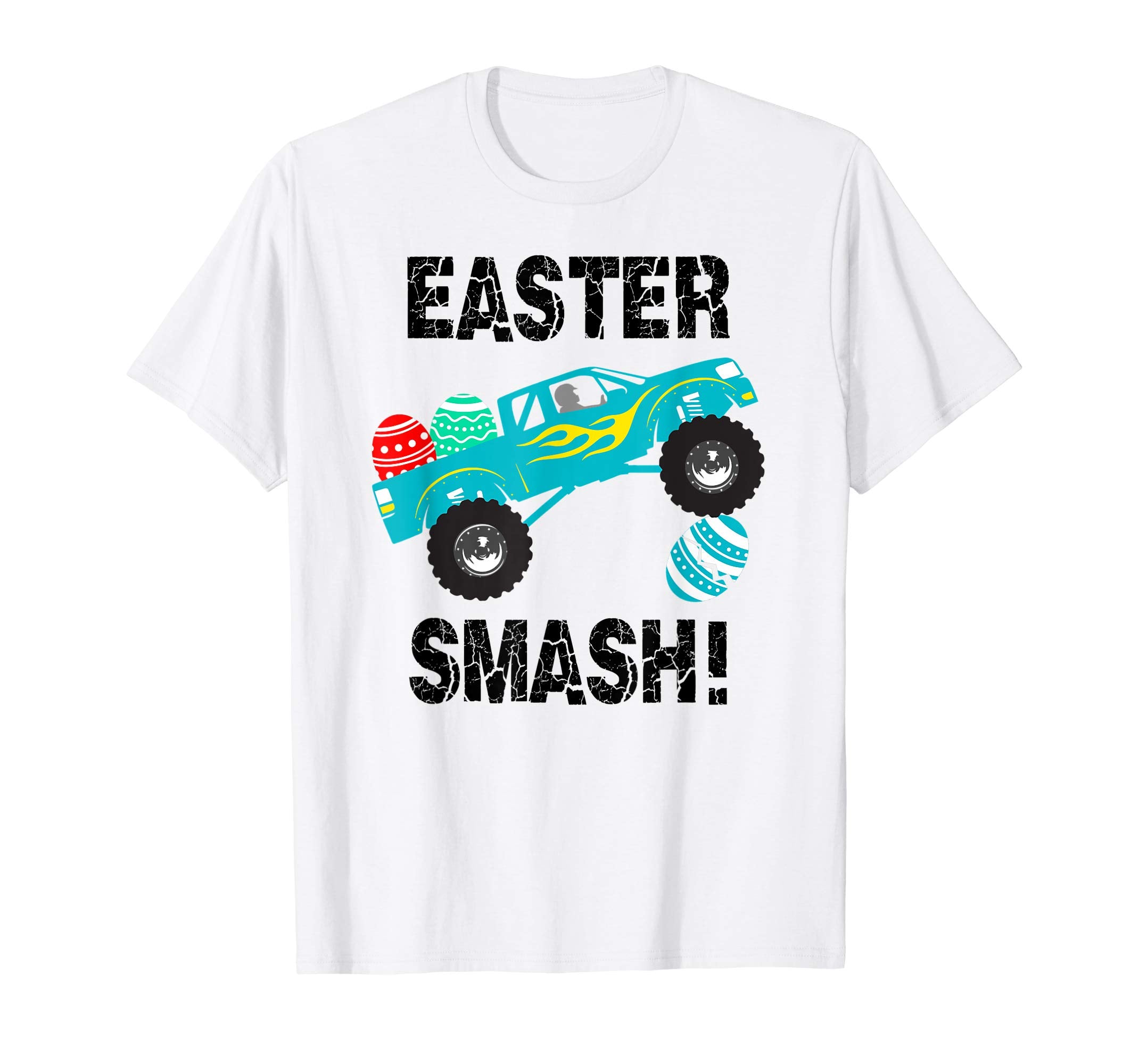 Easter Monster Truck Shirt Toddler Egg Hunt Holidays