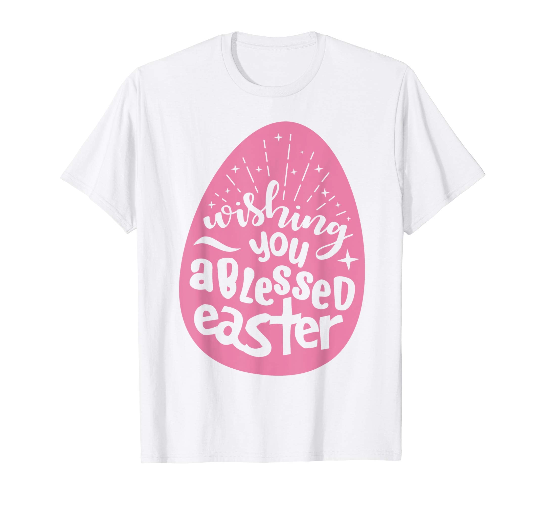 Nice Wishing You A Blessed Easter Egg T-Shirt