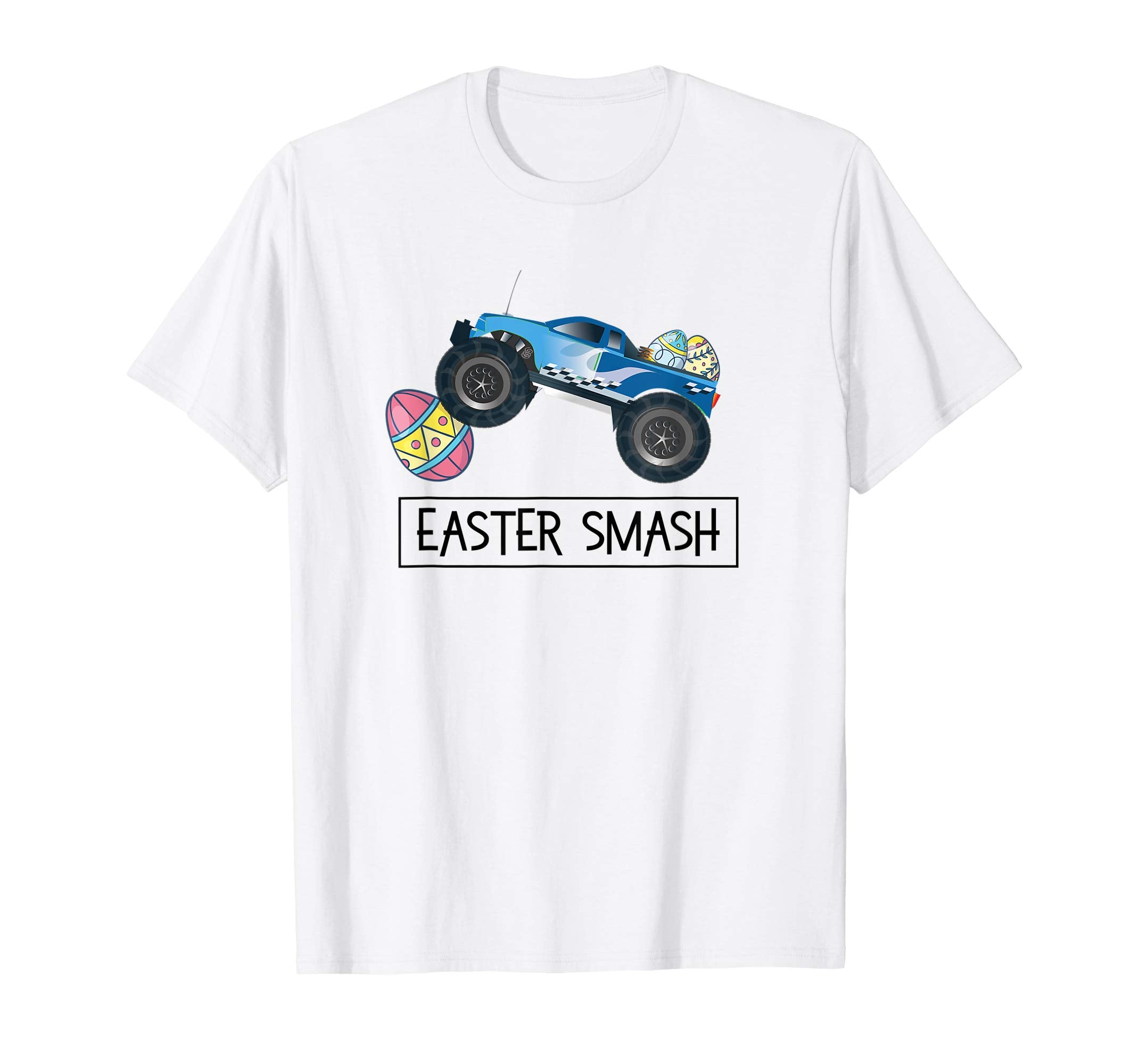 Easter Smash Funny Eggs Truck Easter Games Gift Shirt