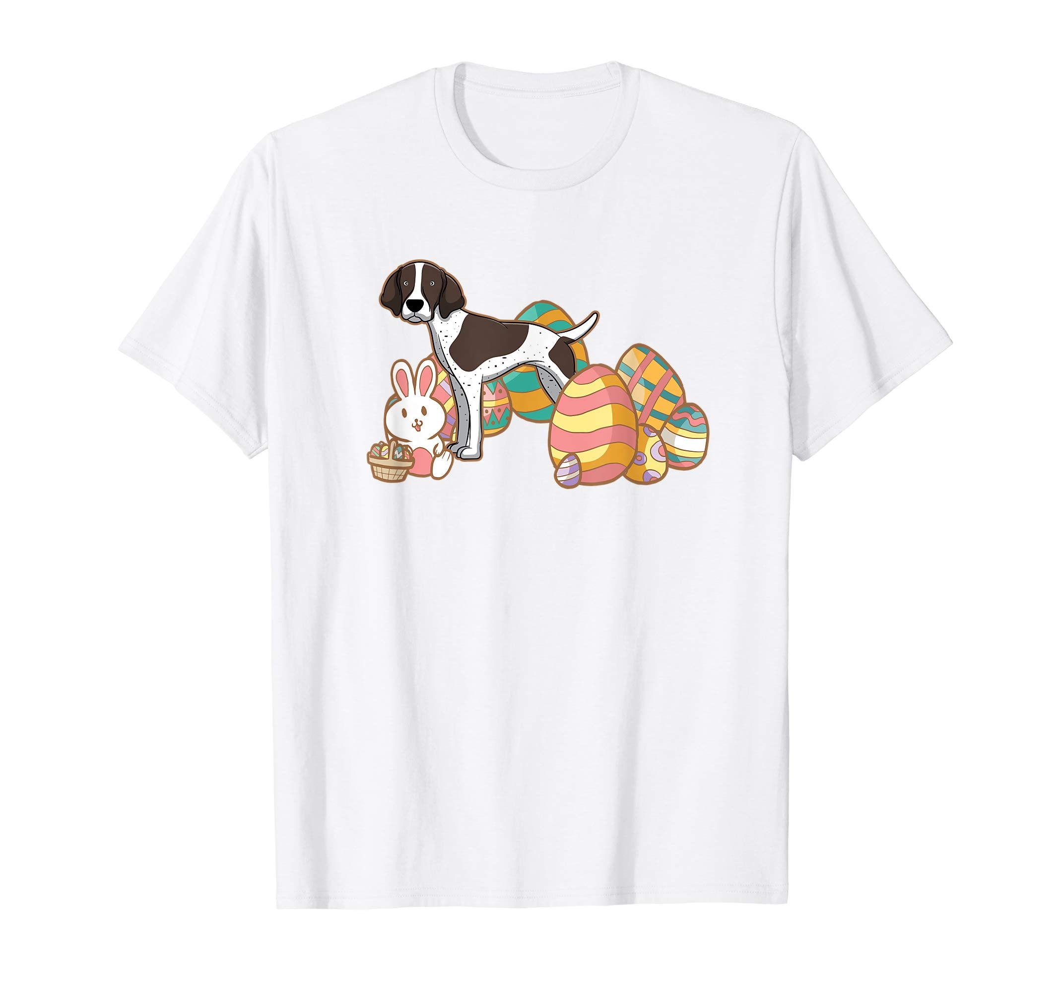 Easter Pointer Dog T-Shirt Gift