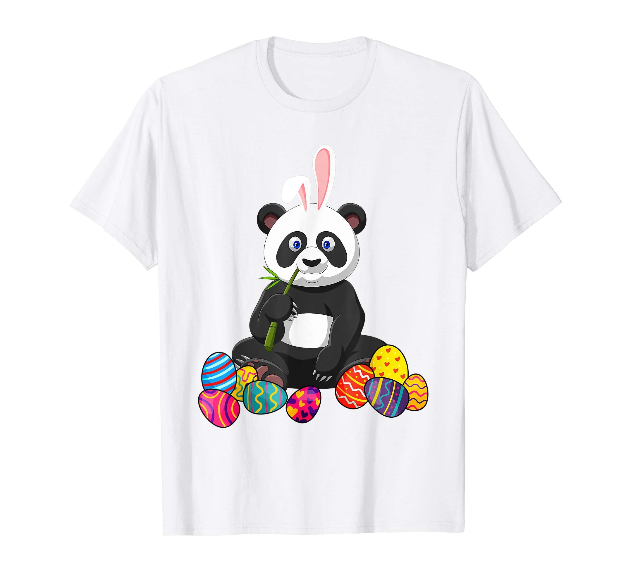 Panda Bunny Ear With Egg Easter Easter Day Shirt