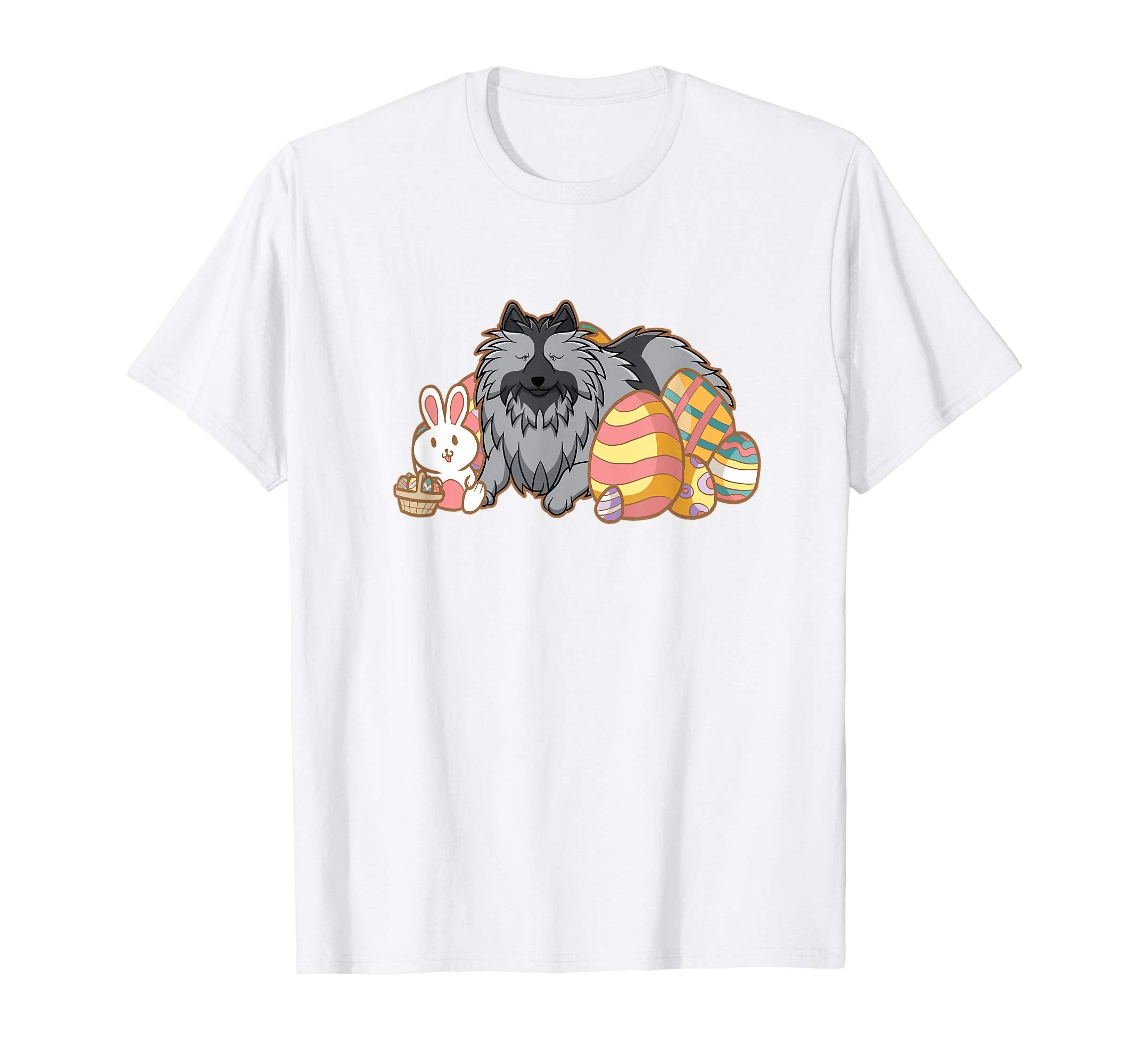 Easter Keeshond Dog T-Shirt Gift
