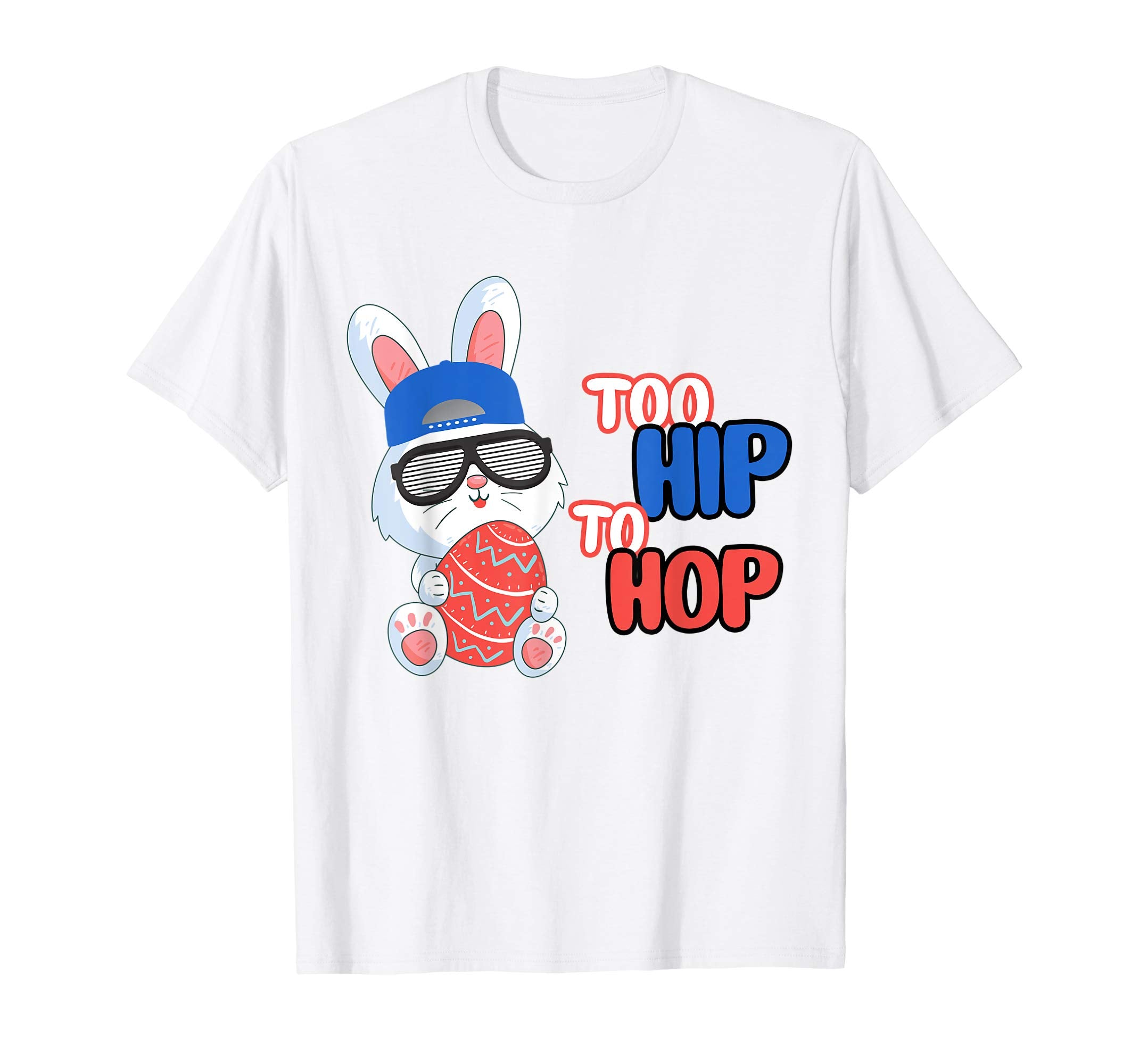 Great Easter Gift Hip Hop Bunny With Sunglasses cute T-Shirt