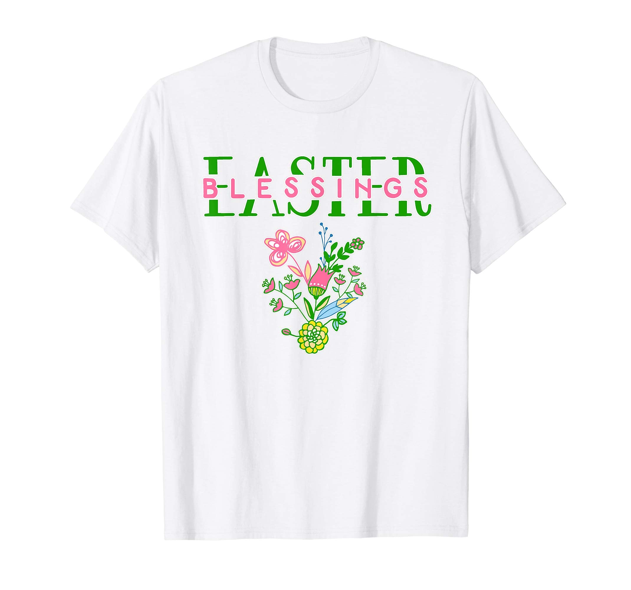 EASTER BLESSINGS T-shirt with Floral Detail