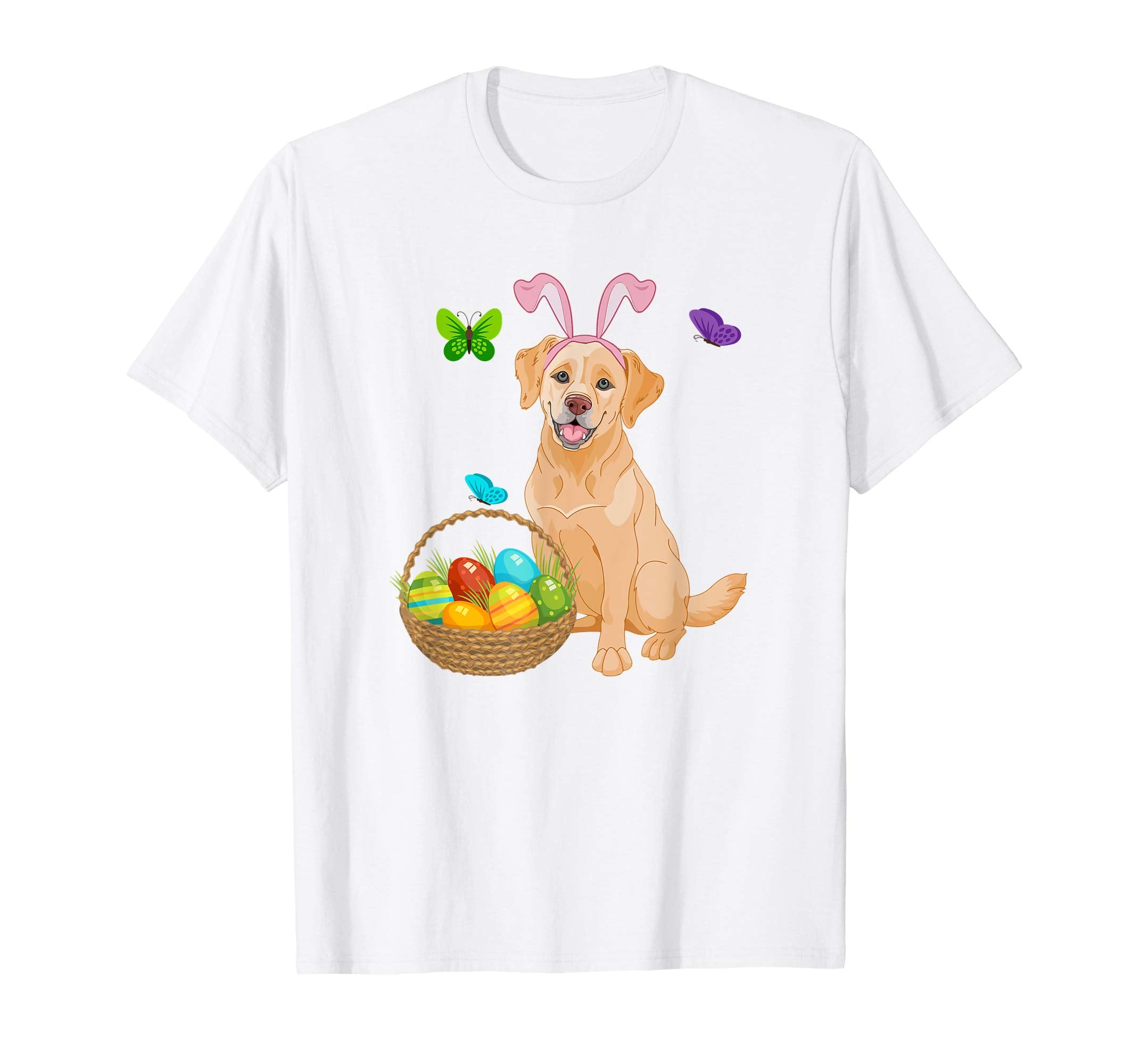 Golden-retriever tshirt for kid's Easter day