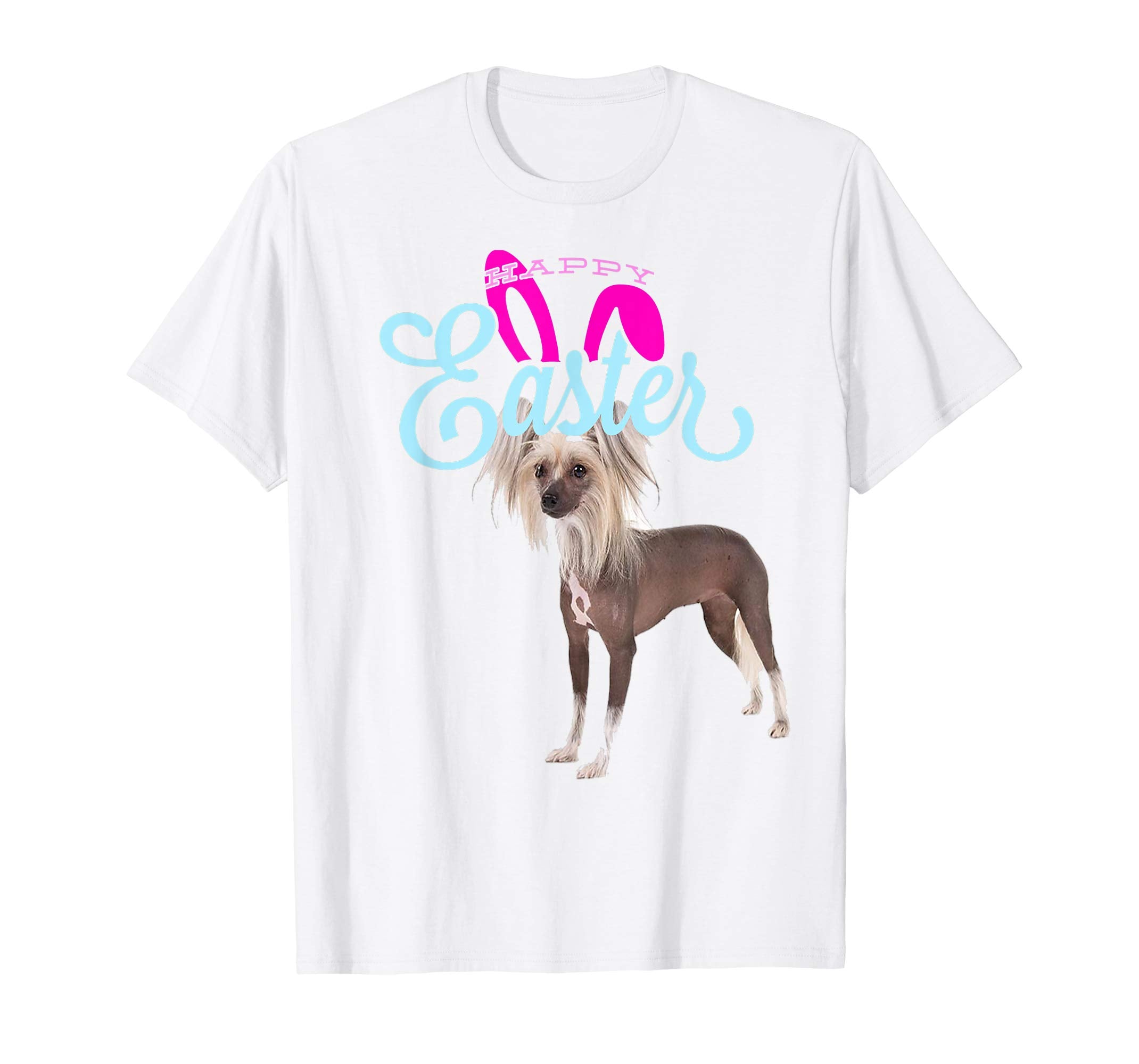 Easter Bunny Chinese Crested Shirt Dog Men Women Gift Easter