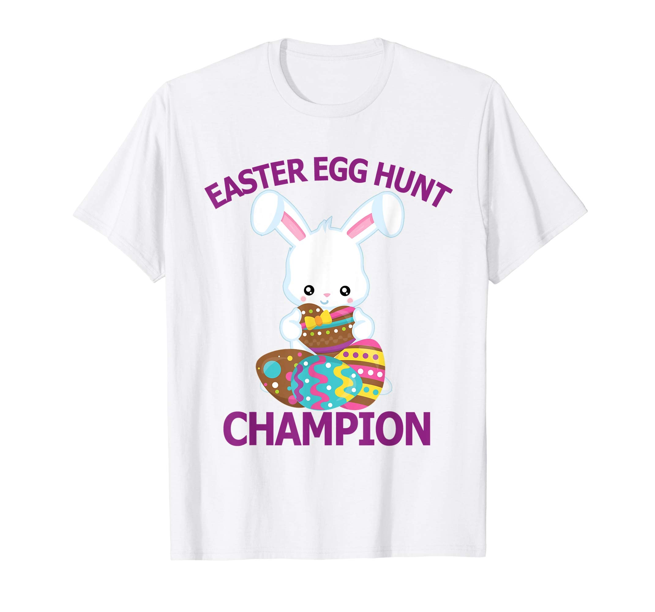 Easter Egg Hunt Champion T-Shirt Cute Bunny Rabbit Shirt