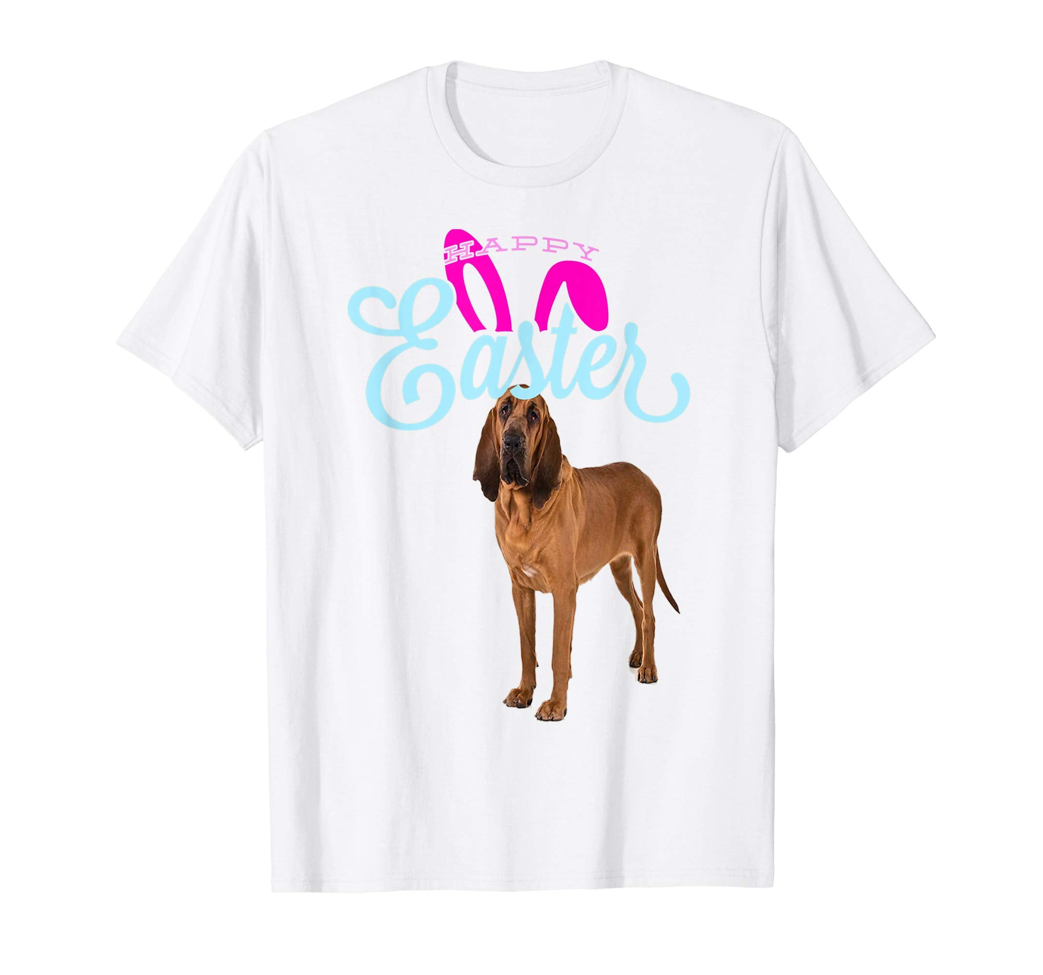 Easter Bunny Bloodhound Tshirt Dog Men Women Gift Easter Day