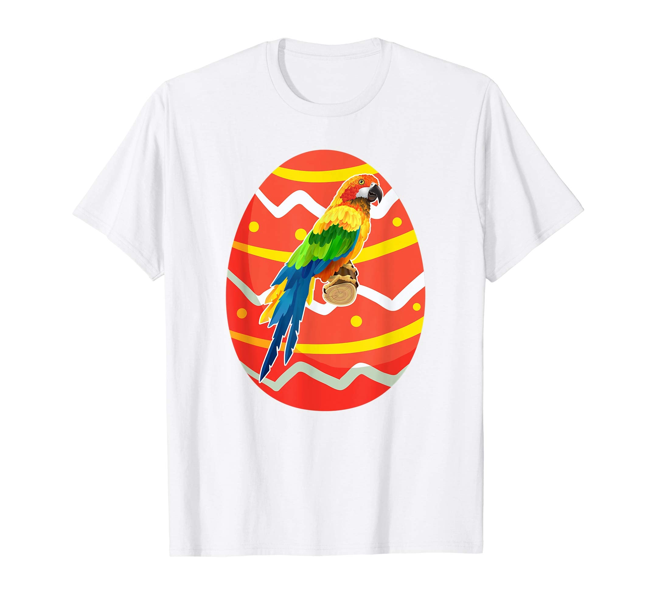 Parrot Easter Egg Bunny T-Shirt Gifts for Kids Boys Girls