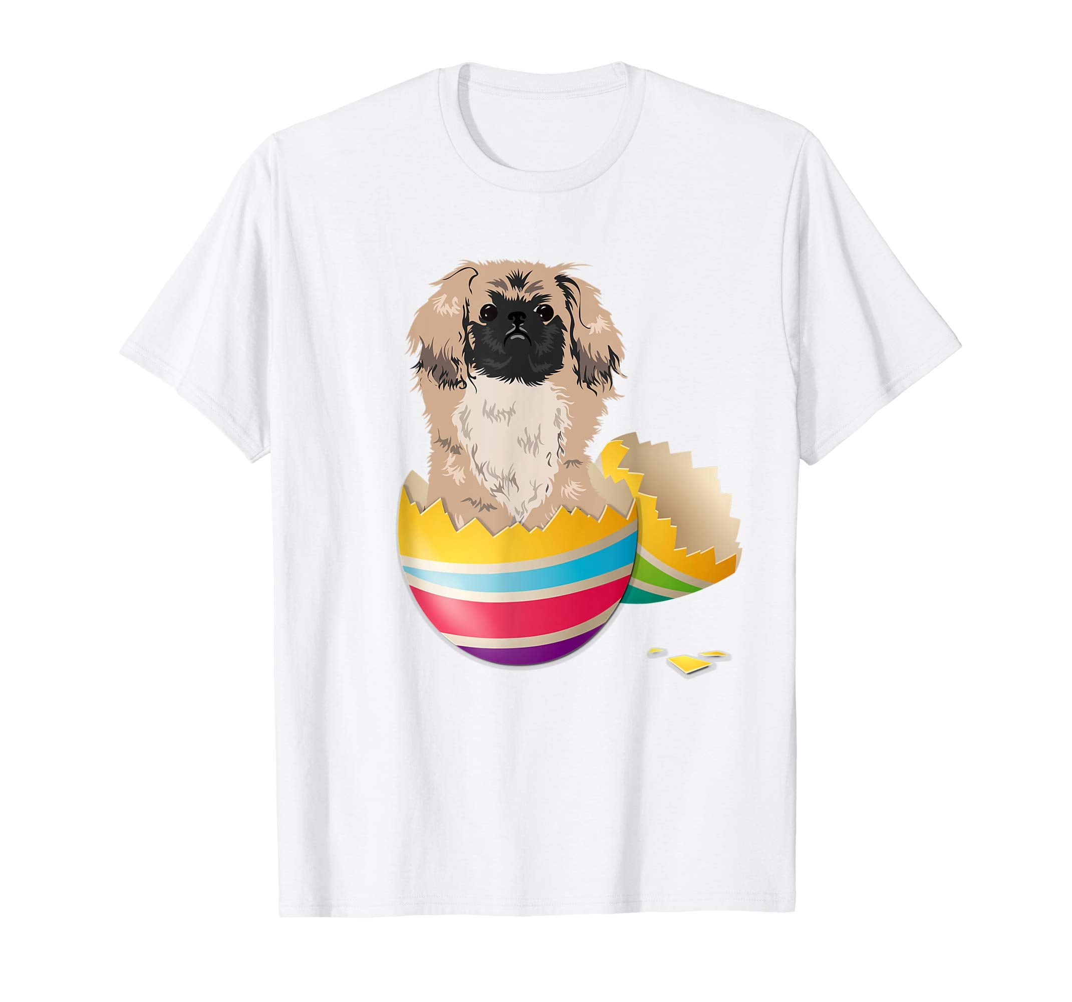 Pekingese Hatching From Easter Egg Easter Day Shirt