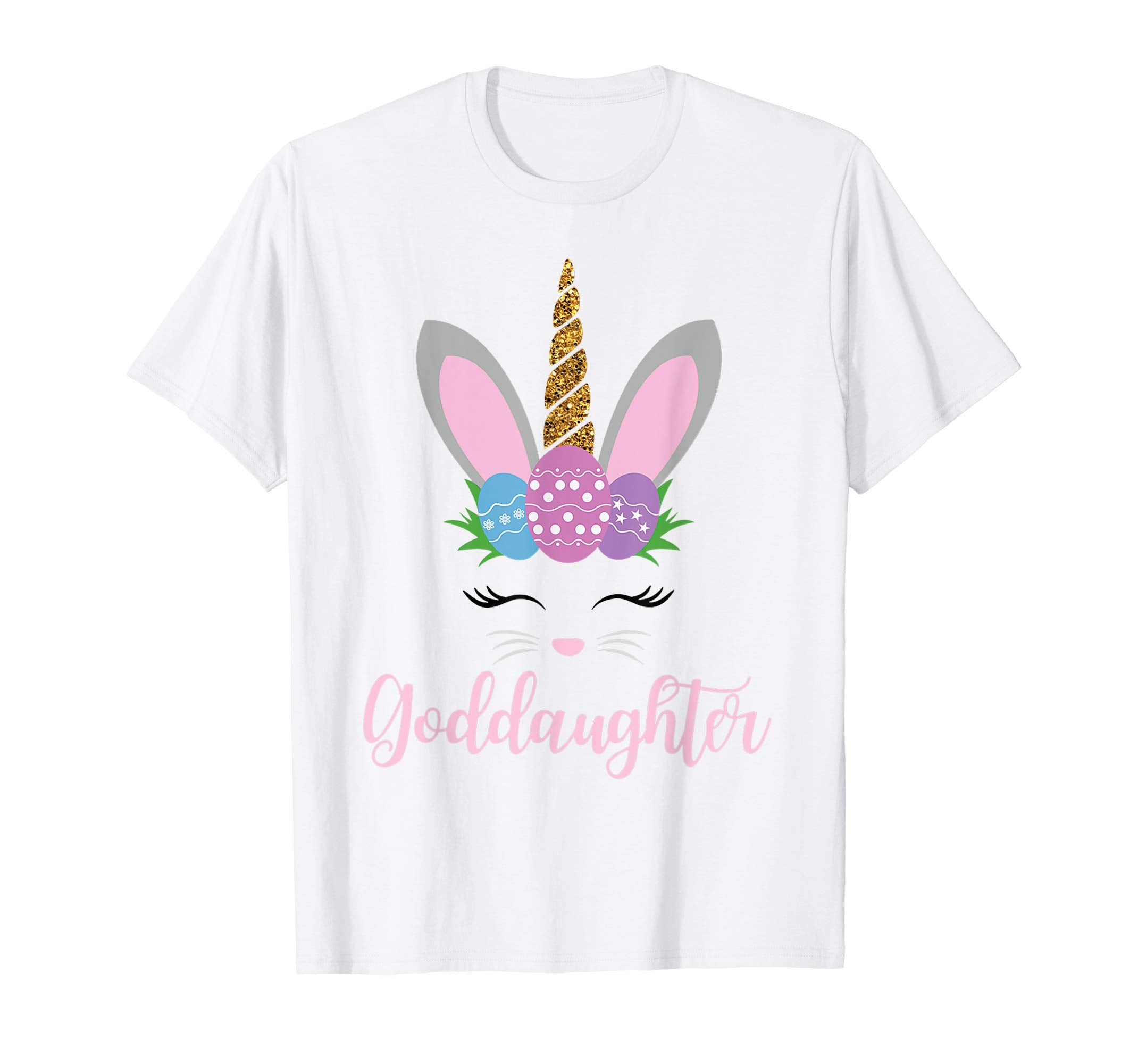 Goddaughter Easter Bunny Unicorn T-Shirt Funny Bunnies Gift