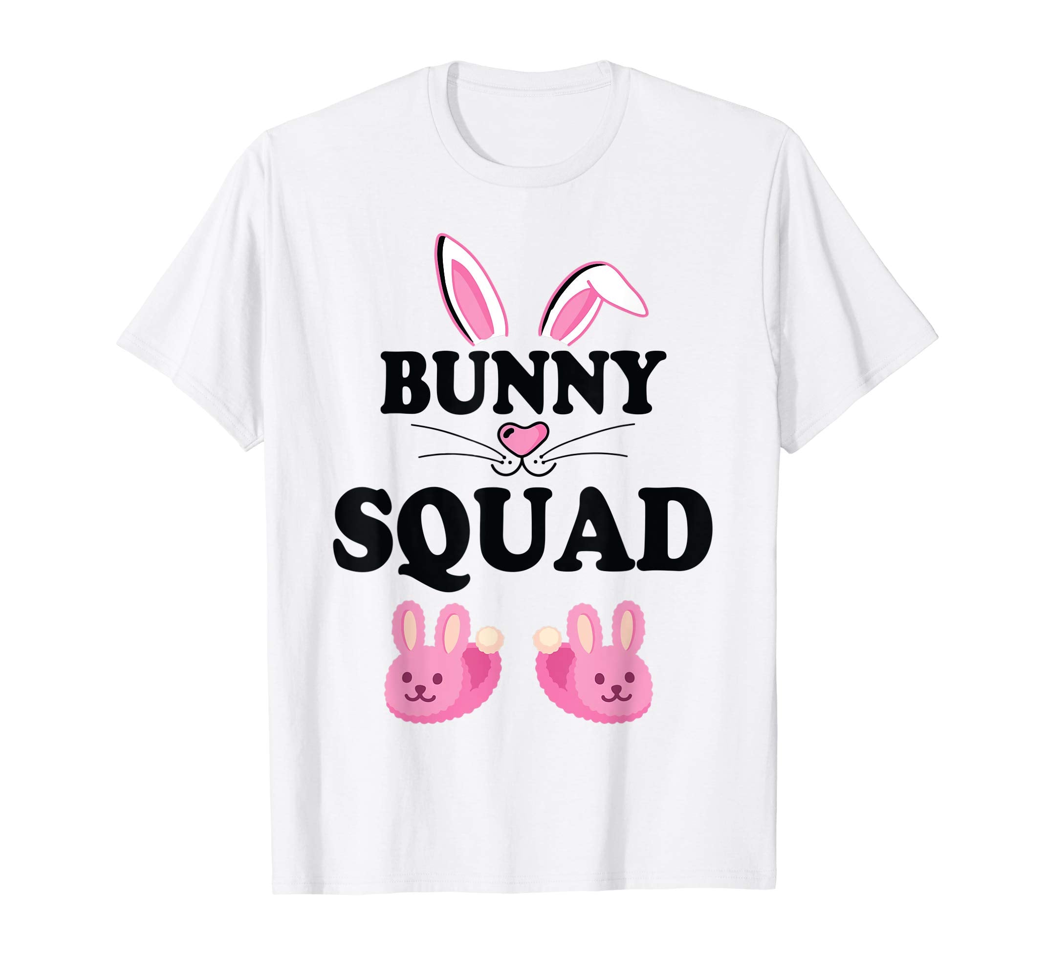 Rabbit Bunny Emotion Faces Happy Easter Shirt Bunny Squad