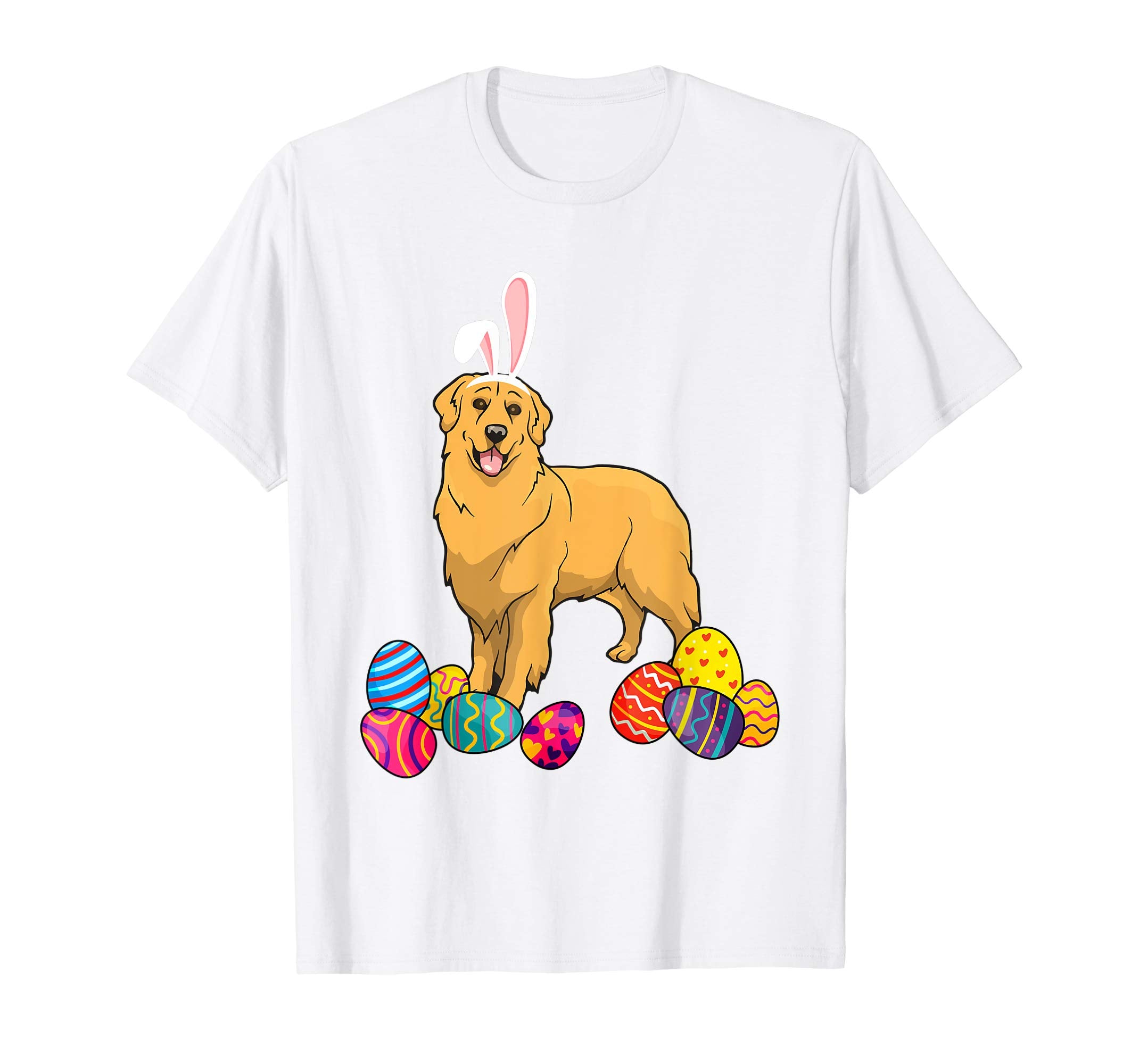 Golden Bunny Ear With Egg Easter Easter Day Shirt