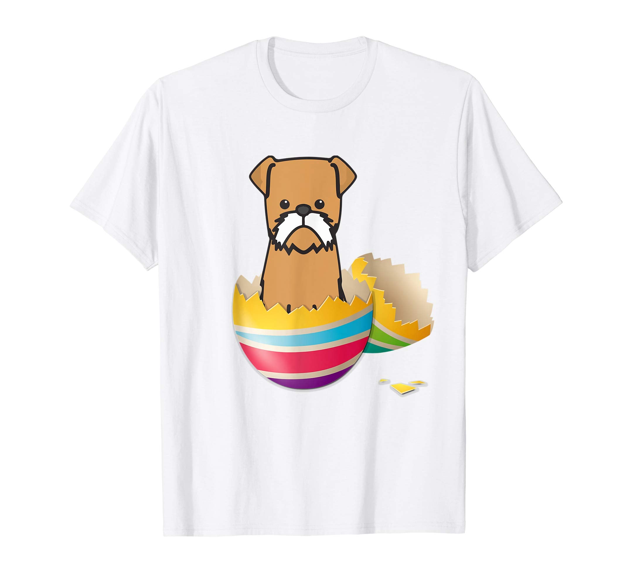 Brussels Griffon Hatching From Easter Egg Easter Day Shirt
