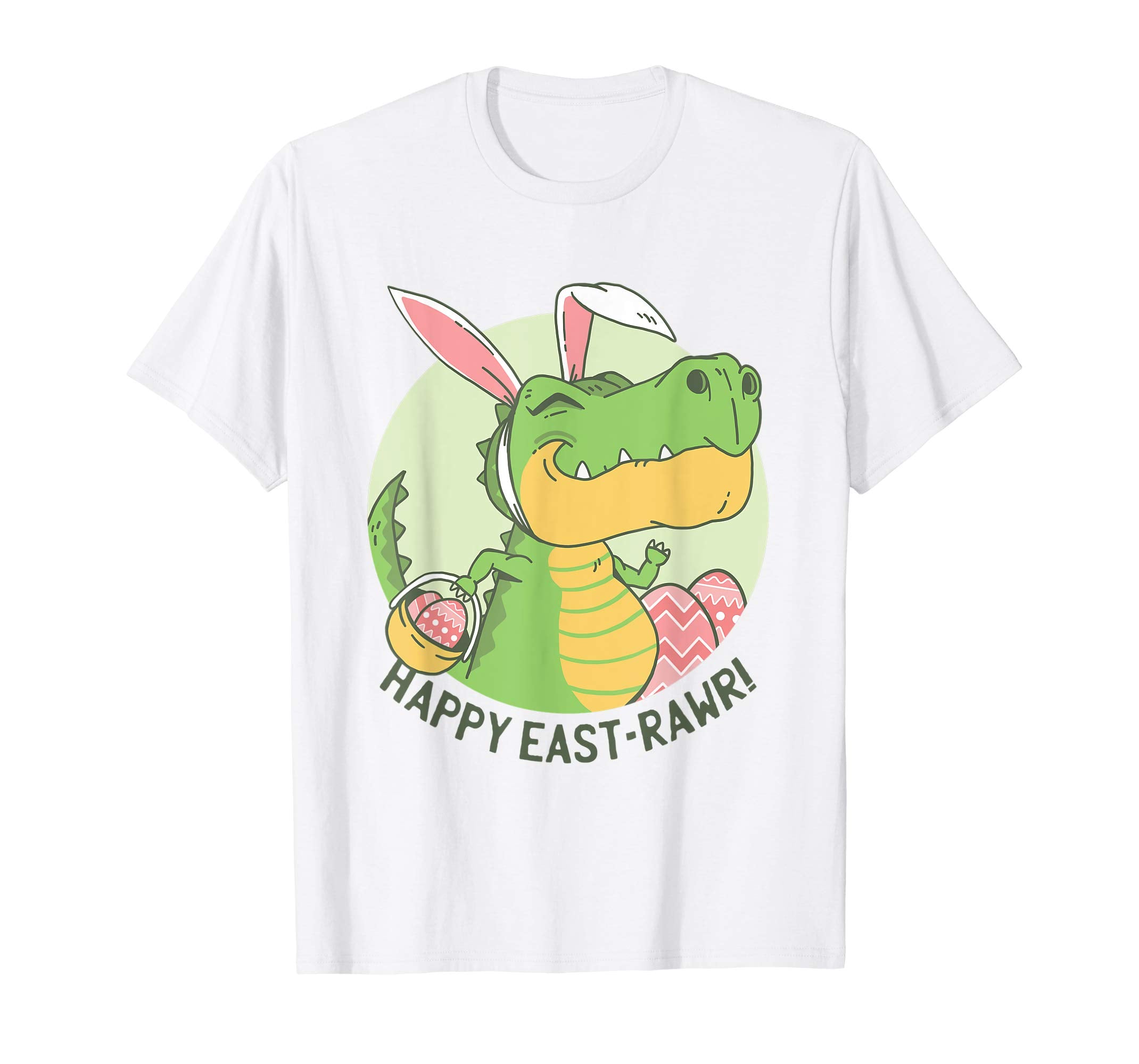 T-Rex Bunny Easter Egg Funny Gift for Easter kids shirt