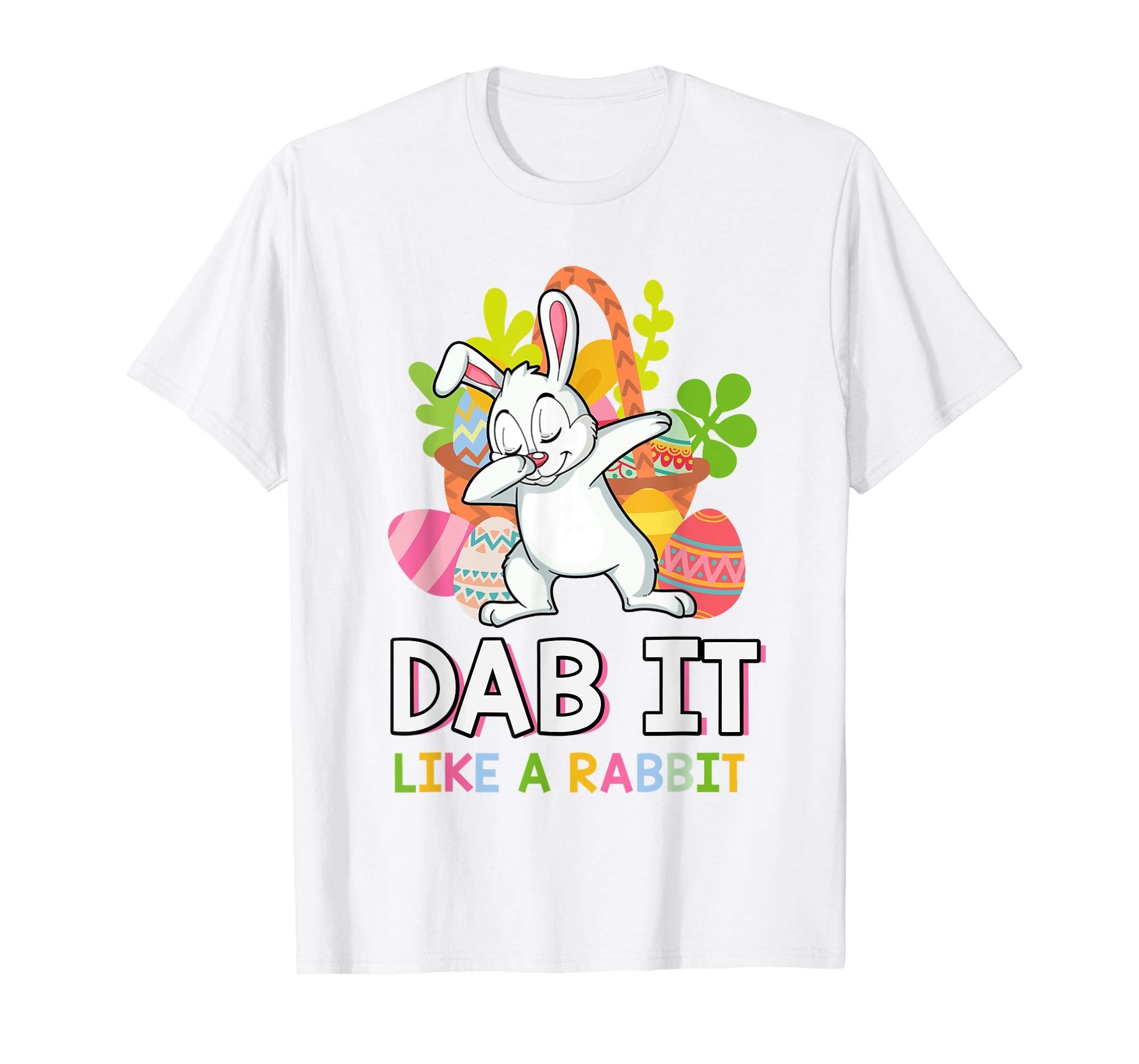 Bunny Rabbit Dabbing Easter Eggs Shirt Dab It Like A Rabbit