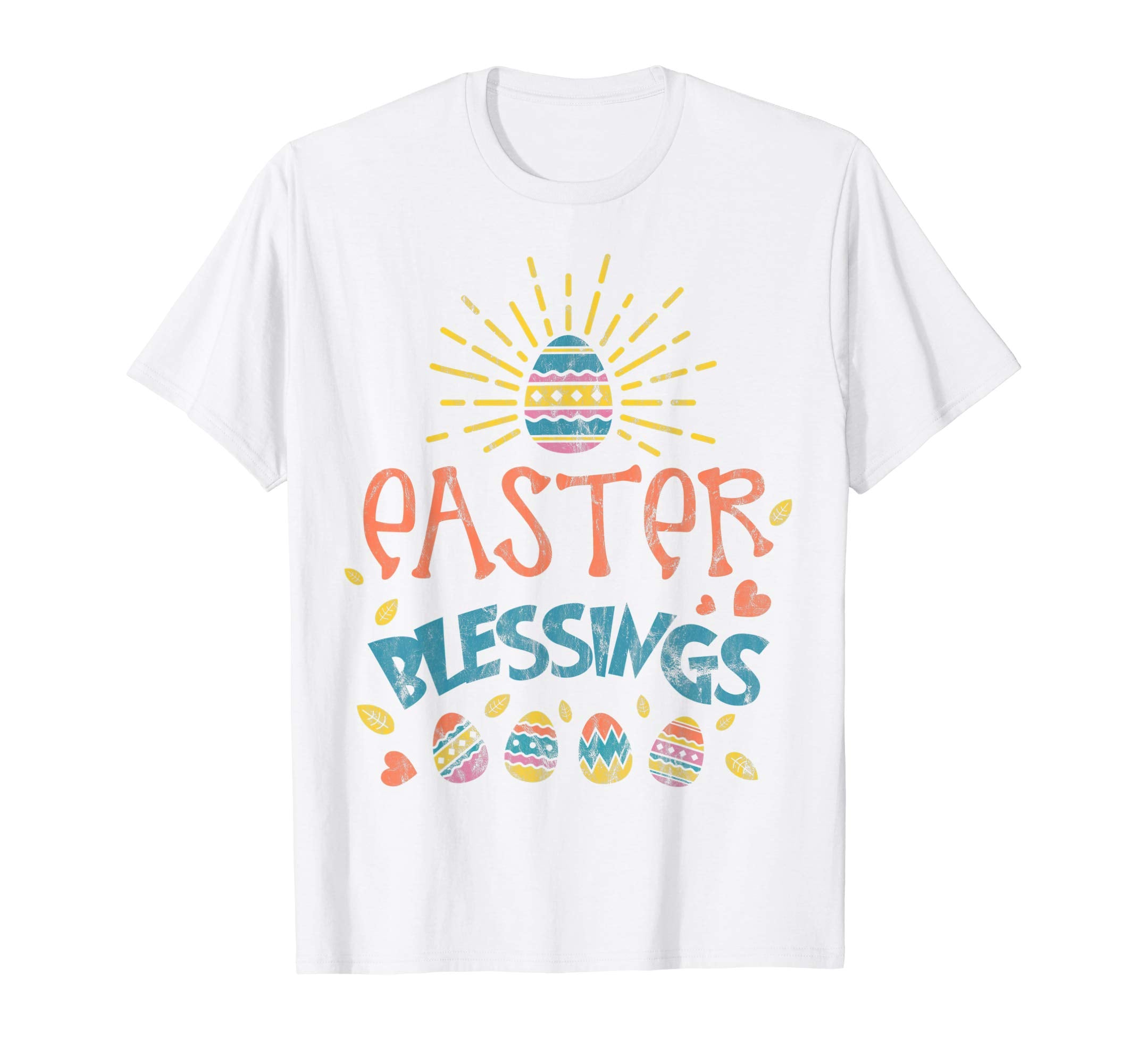 Easter Blessings Decorative Eggs T-Shirt Gift Women