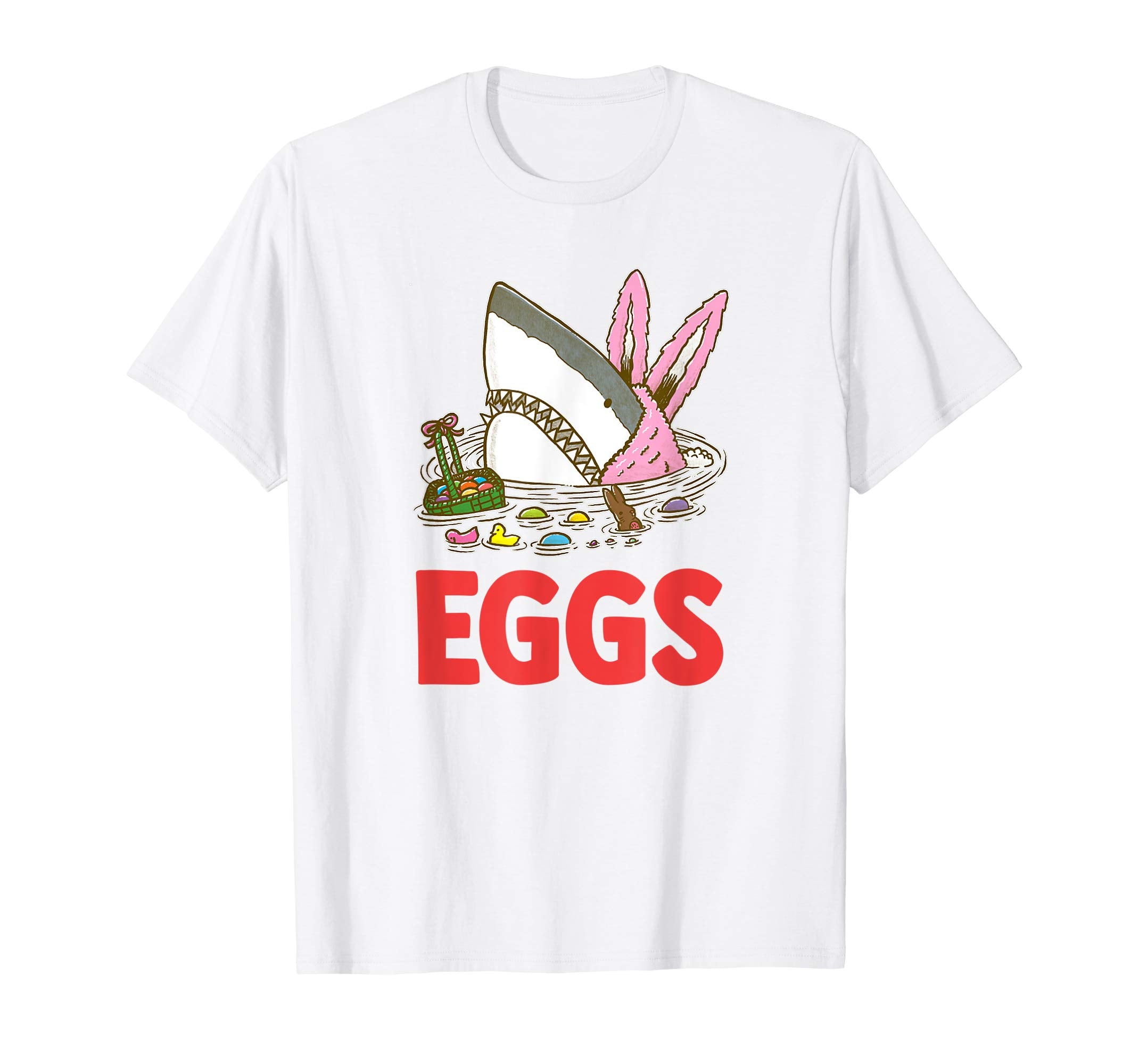 Easter Shark Funny T Shirt Shark Lover Gift For Easter