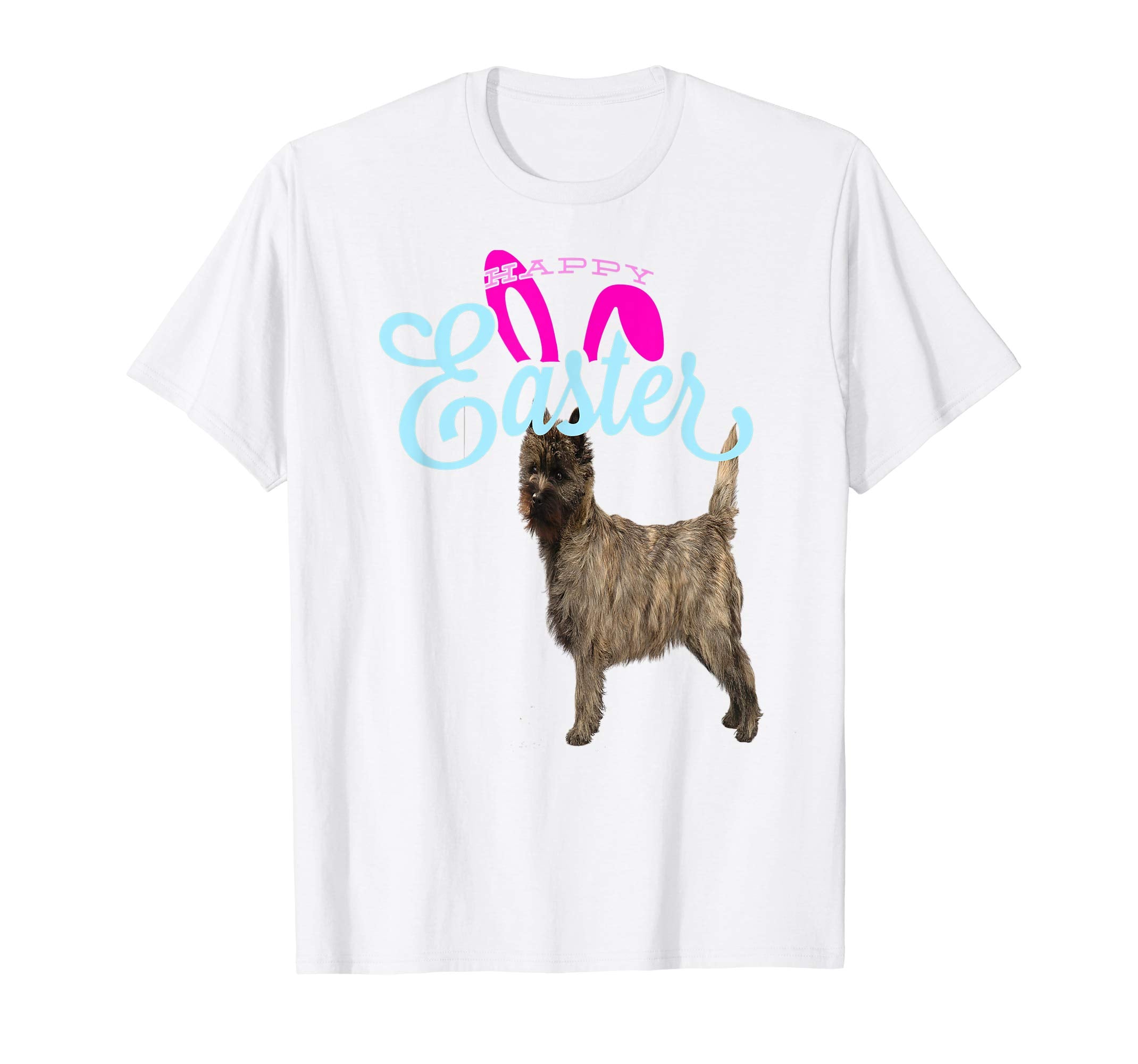 Easter Bunny Cairn Terrier Tshirt Dog Men Women Gift