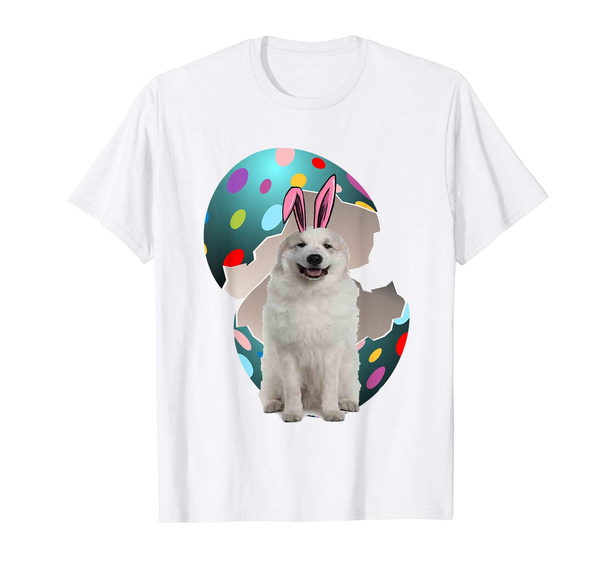 Great Pyrenees Dad Mom Easter Day Gift T shirt