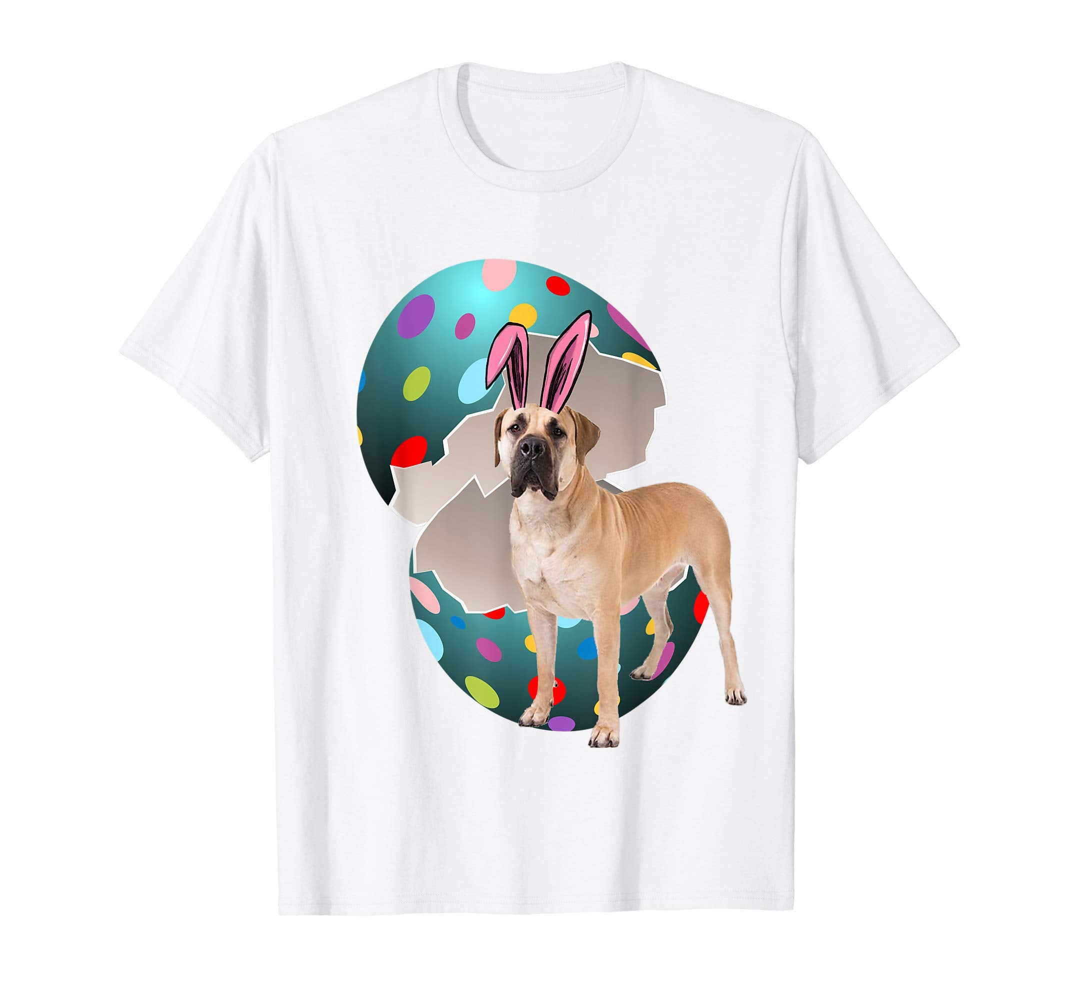 Boerboel Dad Mom Easter Day Gift T shirt