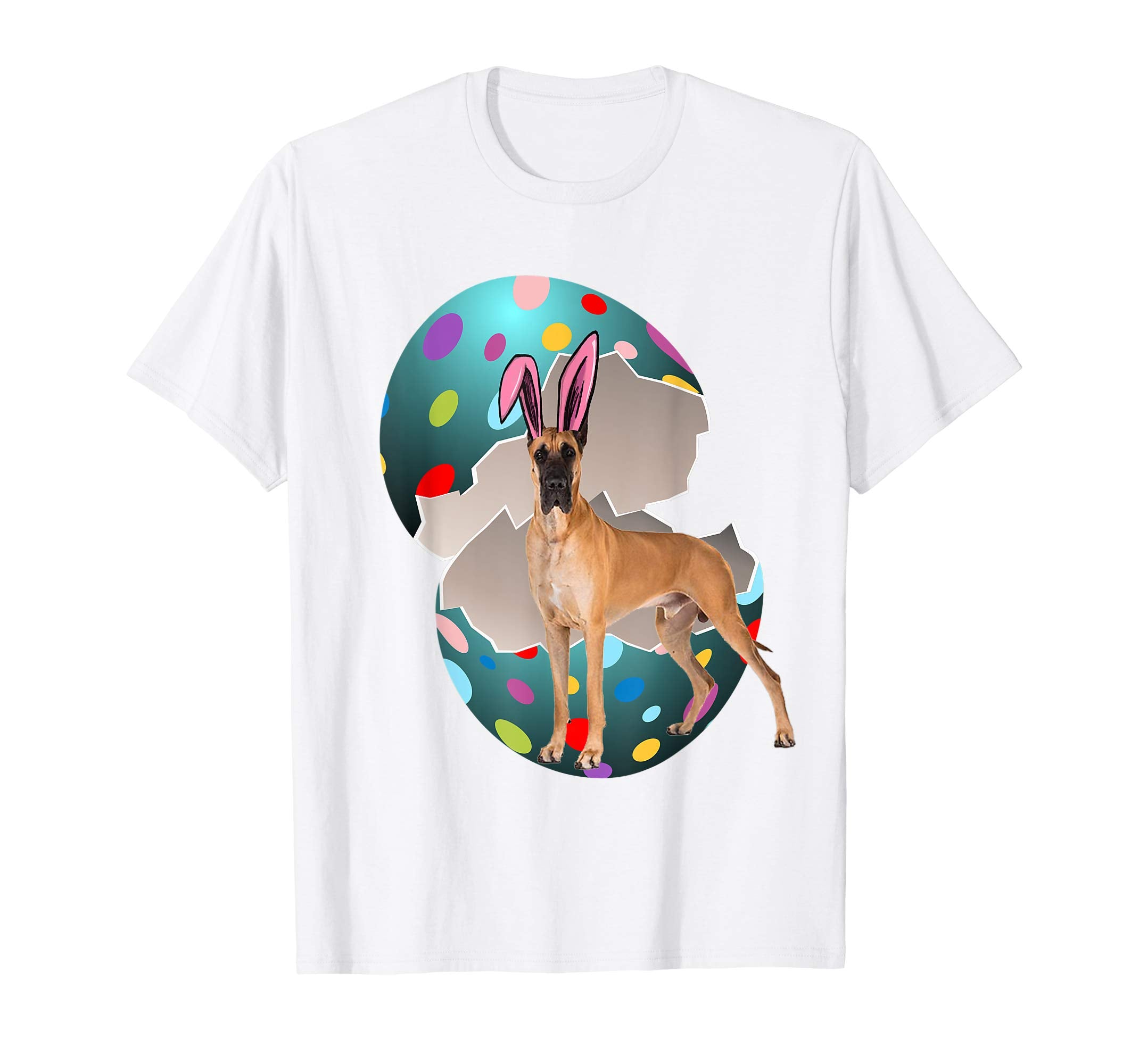 Great Dane Dad Mom Easter Day Gift T shirt