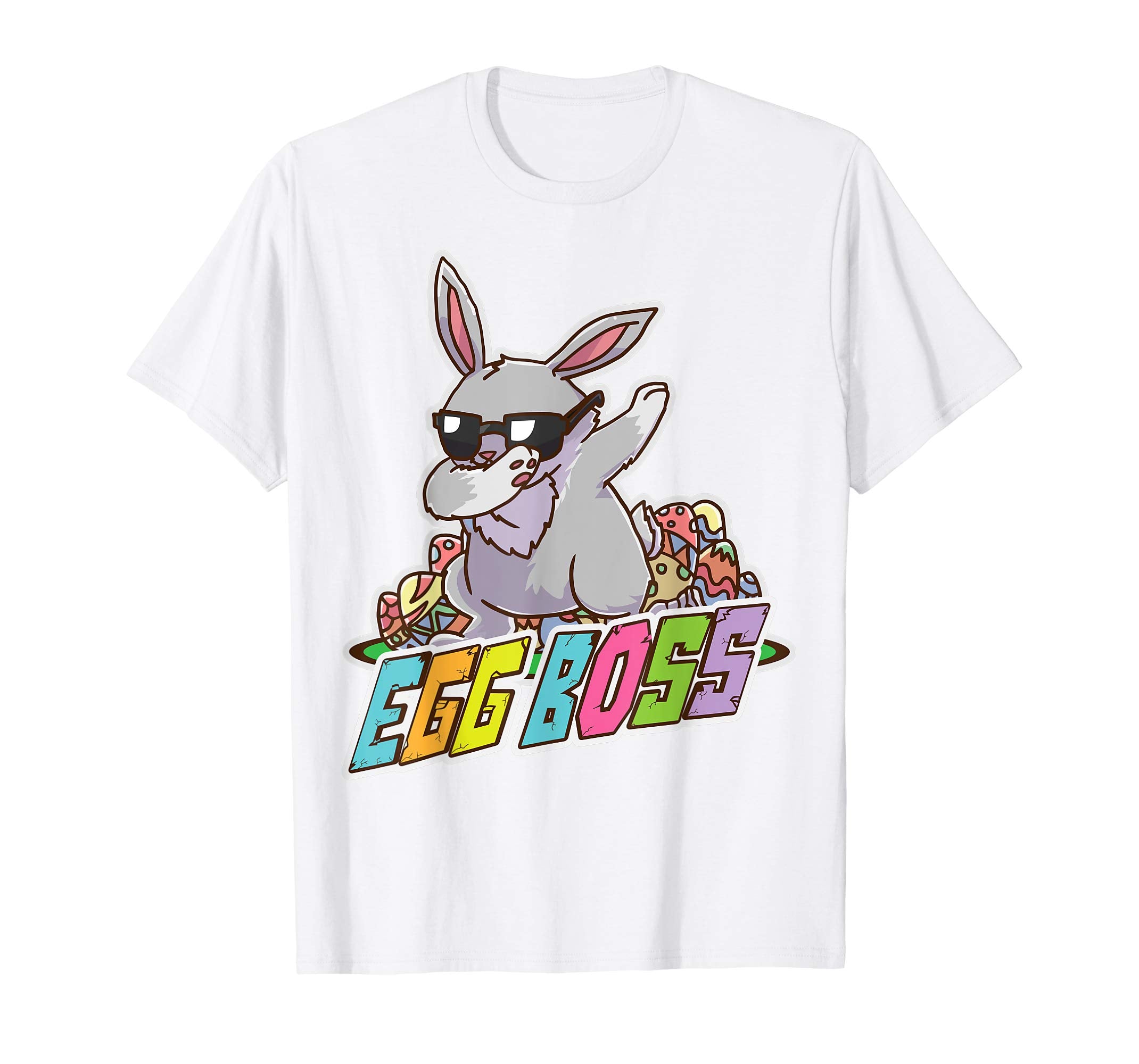 Easter Bunny T Shirt Dabbing Tshirt Funny Egg Hunt Dance Tee