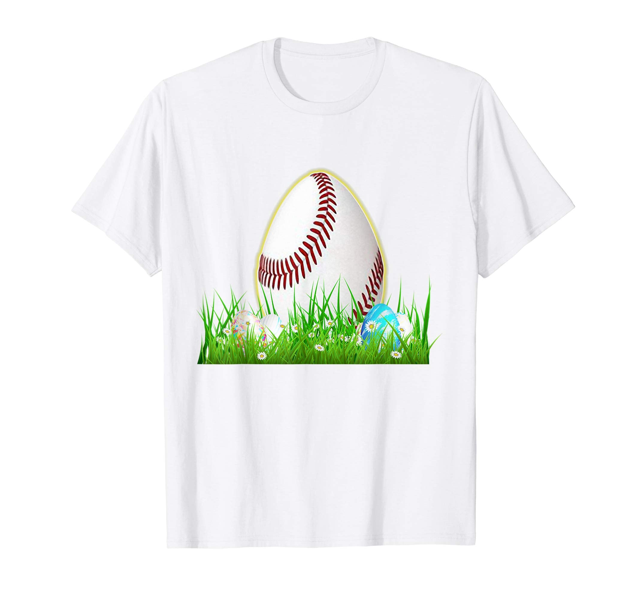 Baseball Egg Easter Cute Jesus Christian T-shirt