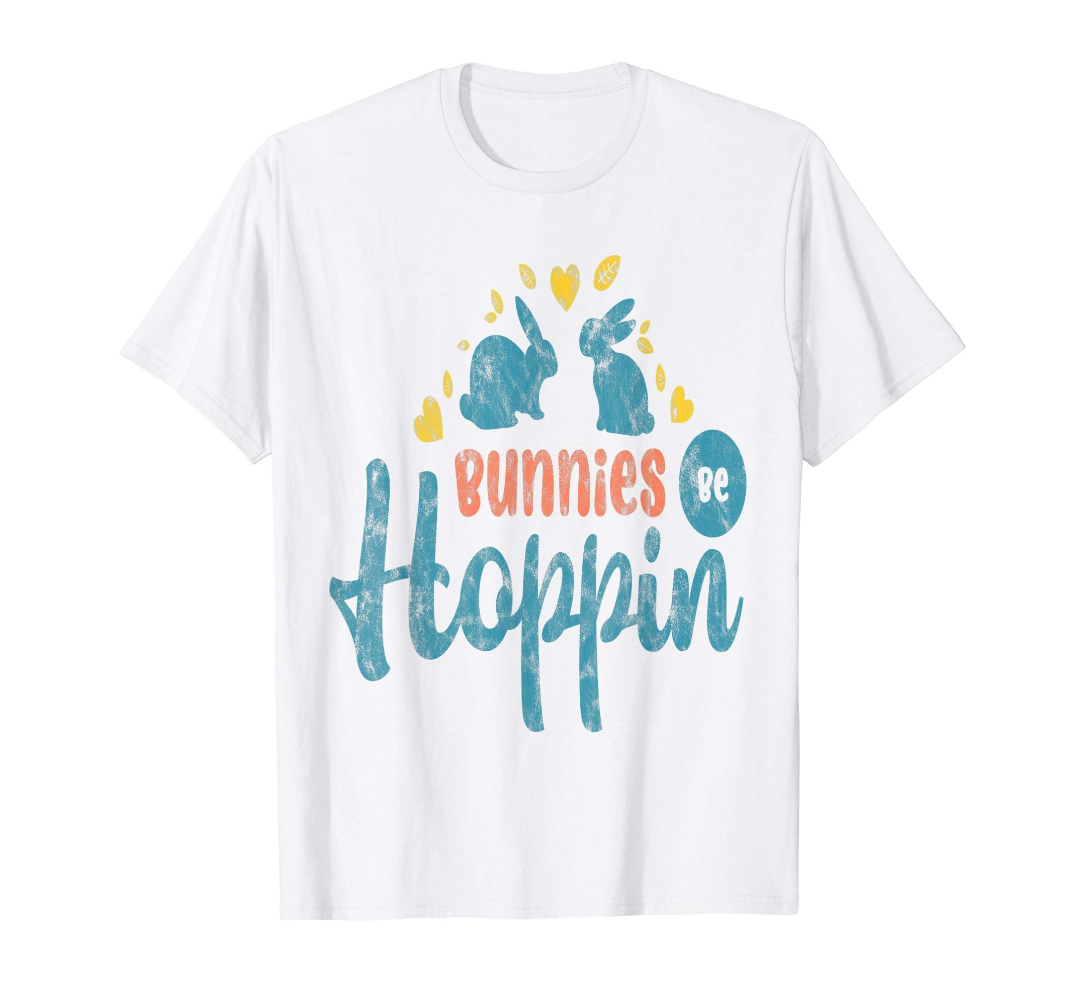 Bunnies Be Hoppin Easter T-Shirt Gift Boys