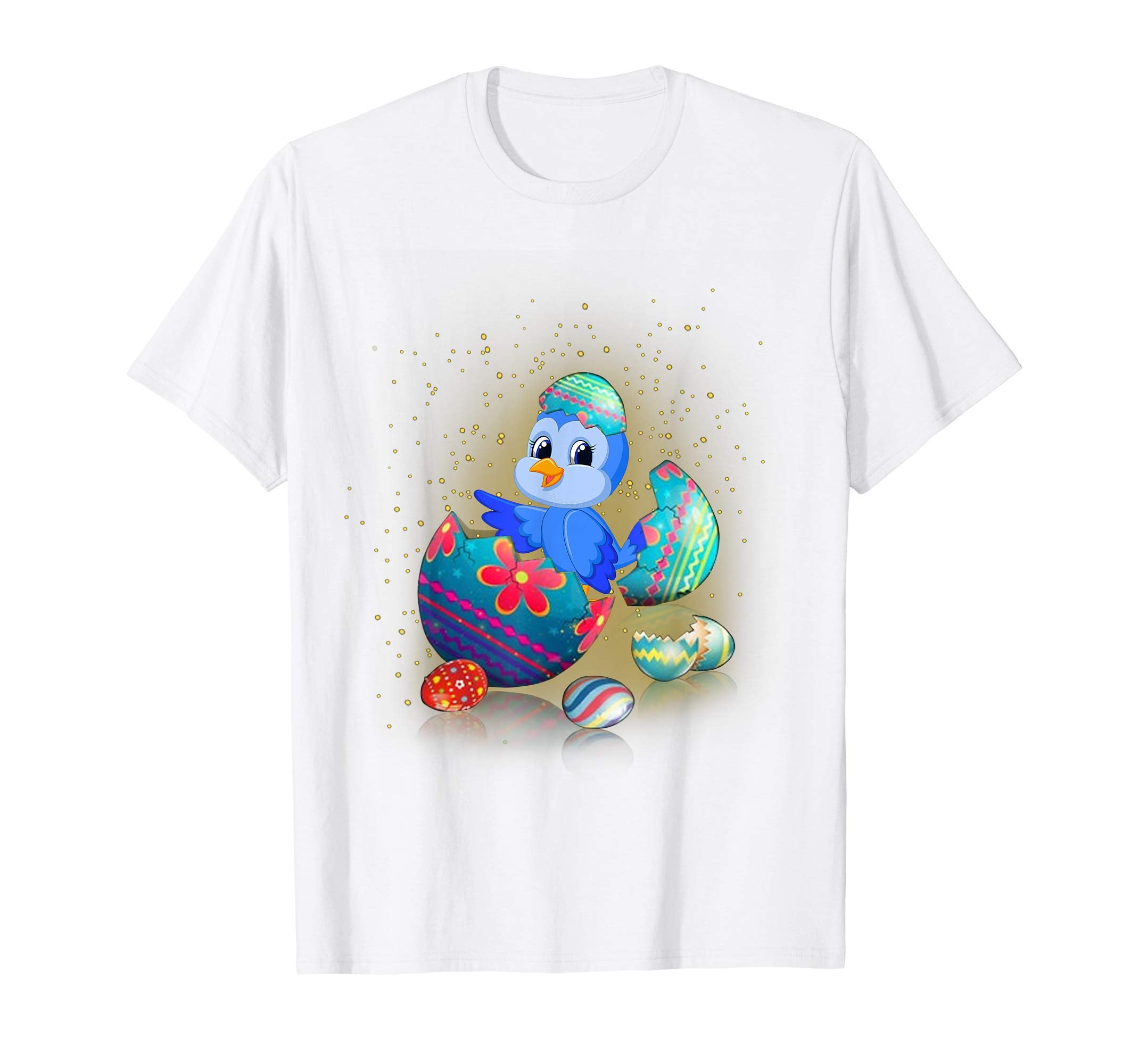 Birds Easter Eggs Funny T-Shirts Happy Easter Bunny Gifts